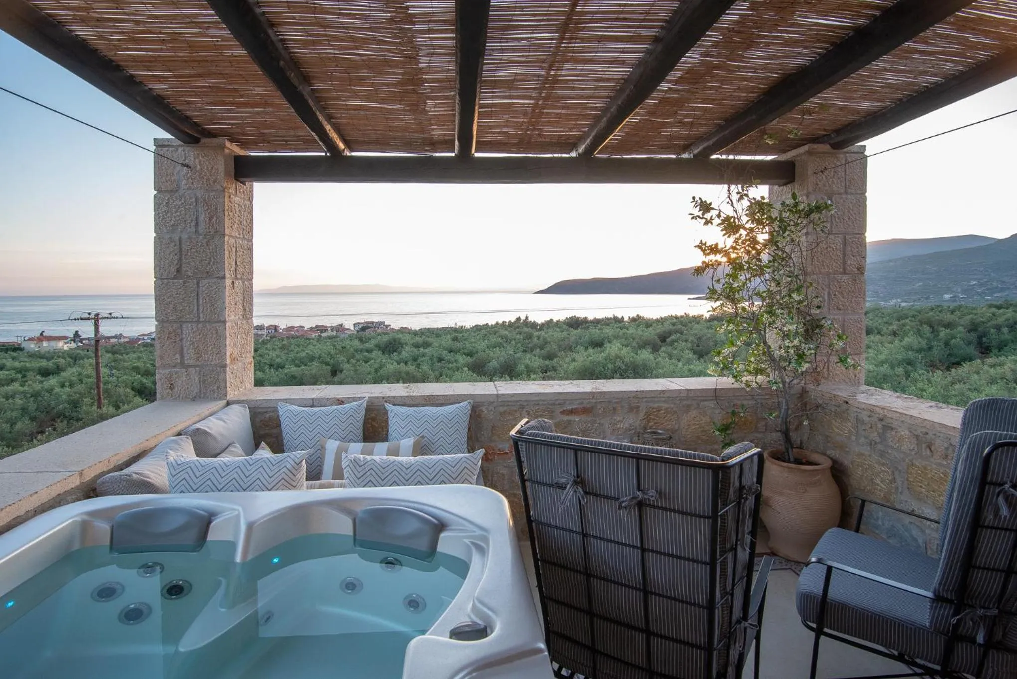 Balcony/Terrace in Polismata - Private Residences