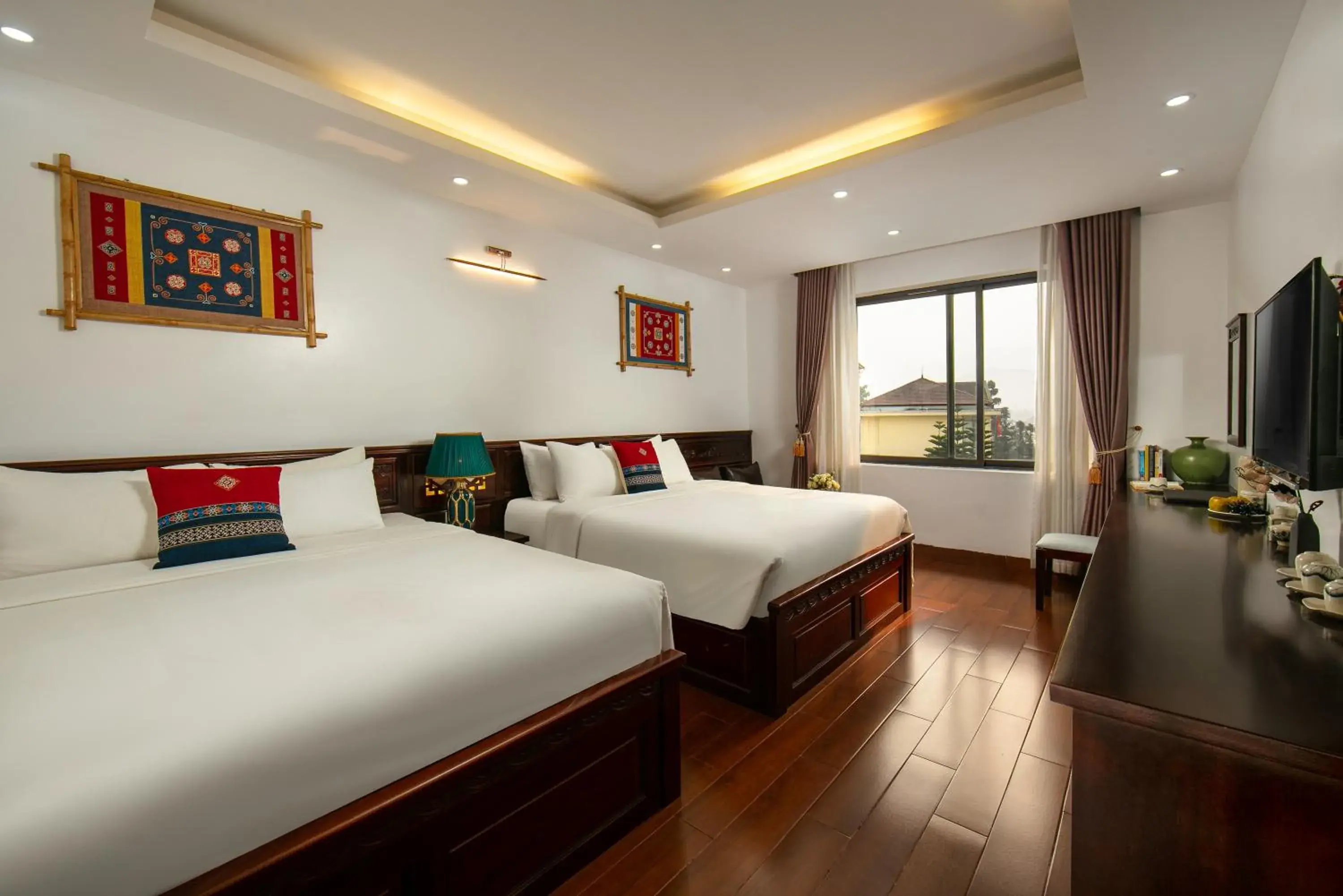 Family Room with Lake View in Sapa Mountain Queen House Family Room with Lake View in Sapa Mountain Queen House