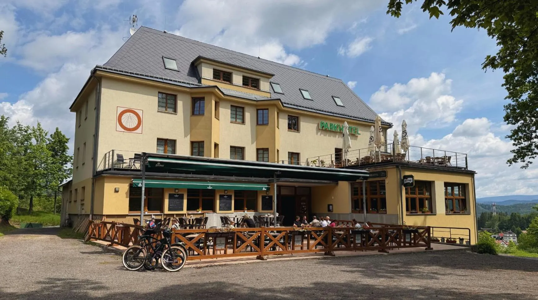 Property building in Parkhotel Smržovka