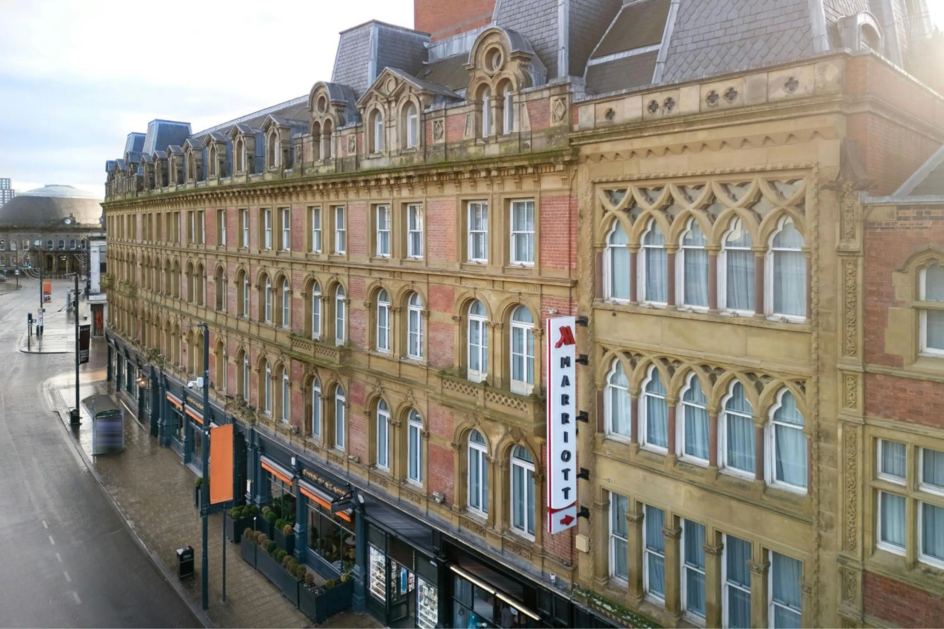 Property building in Leeds Marriott Hotel