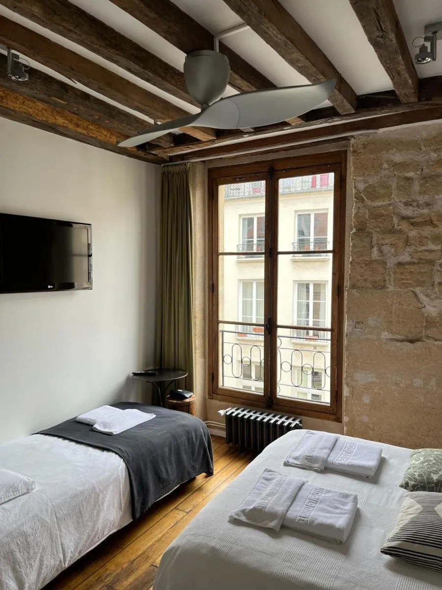 Bedroom, Bed in Boutique Hotel de la Place des Vosges