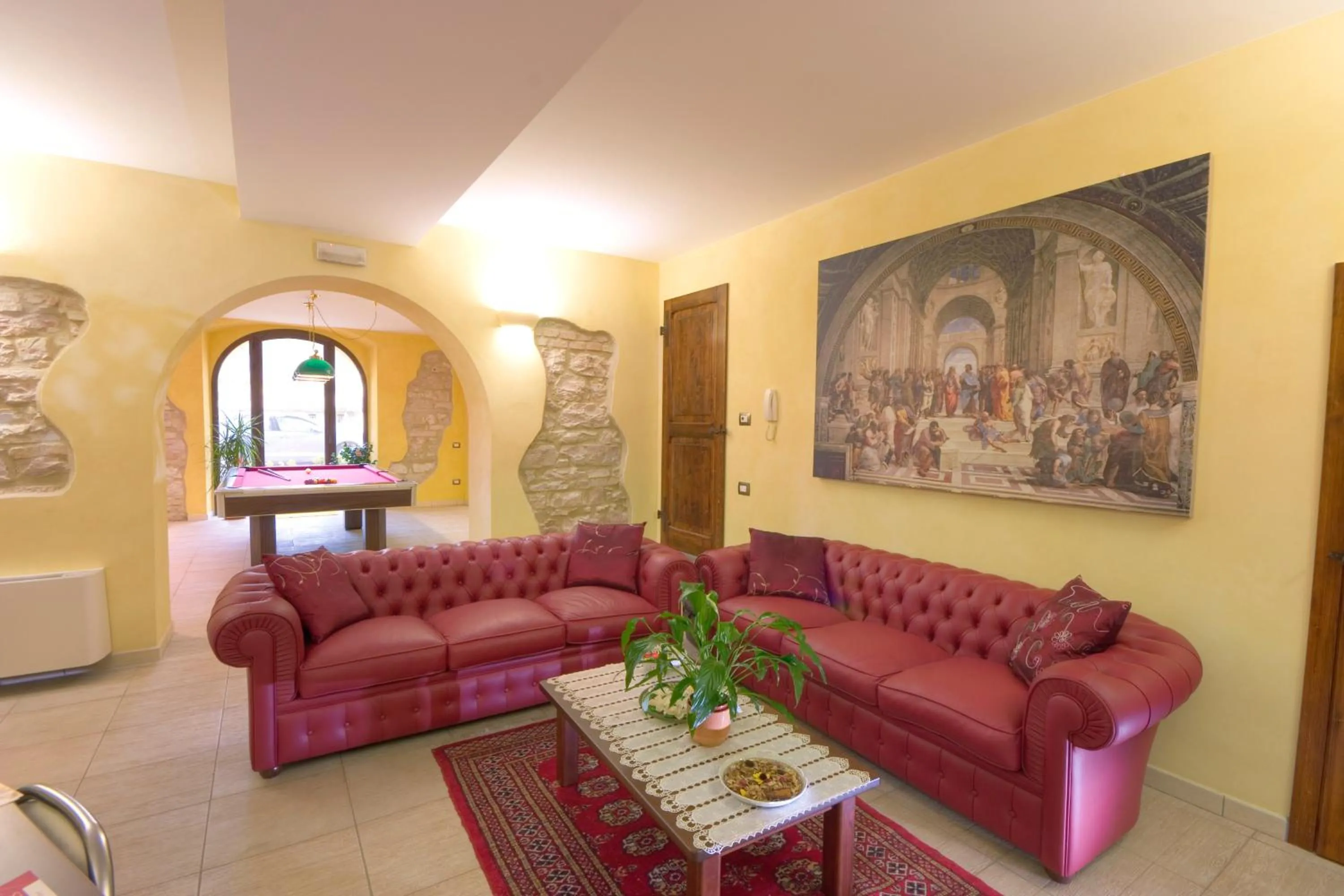 Lobby or reception in Raffaello Residence