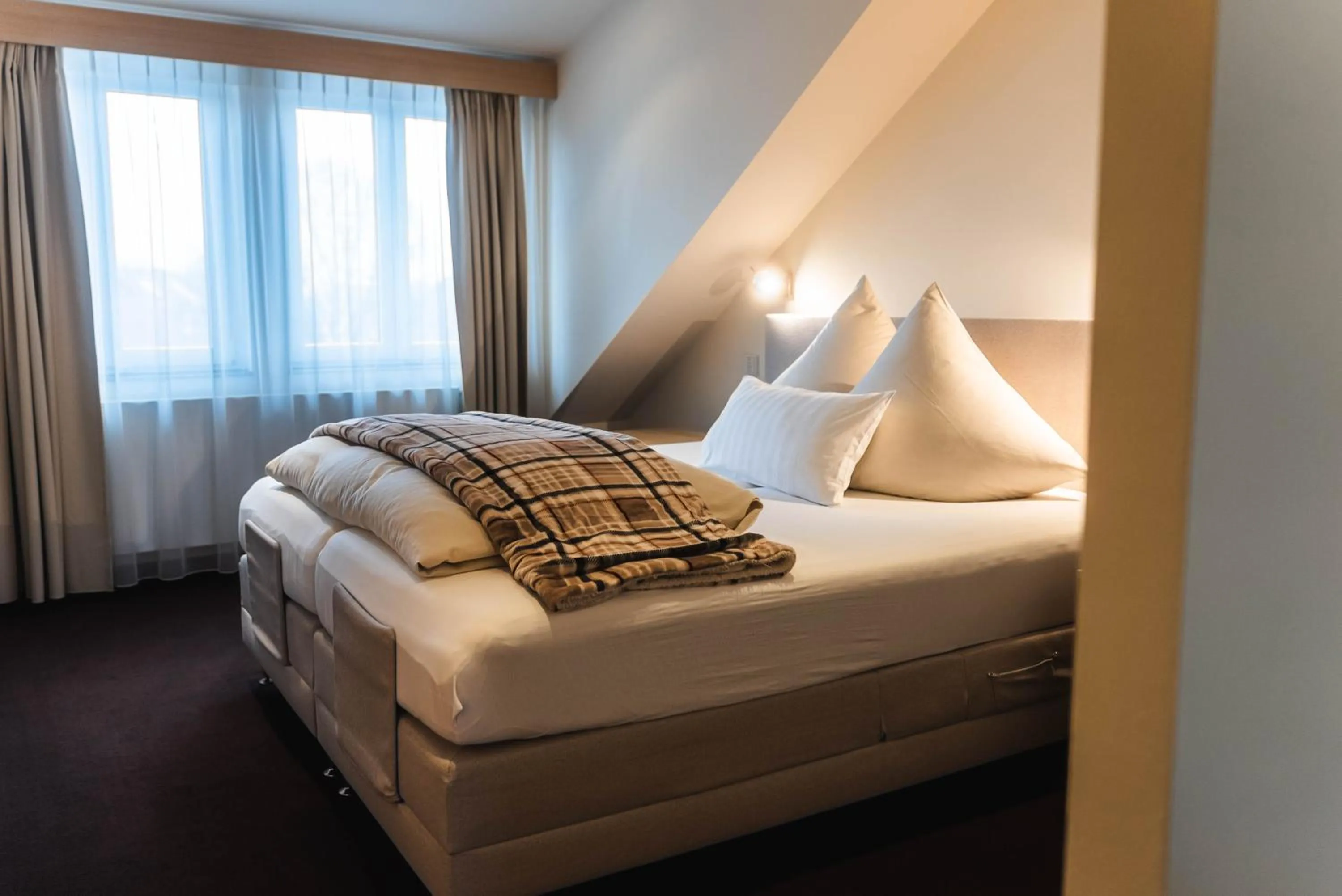 Bed in Hotel Villa Will