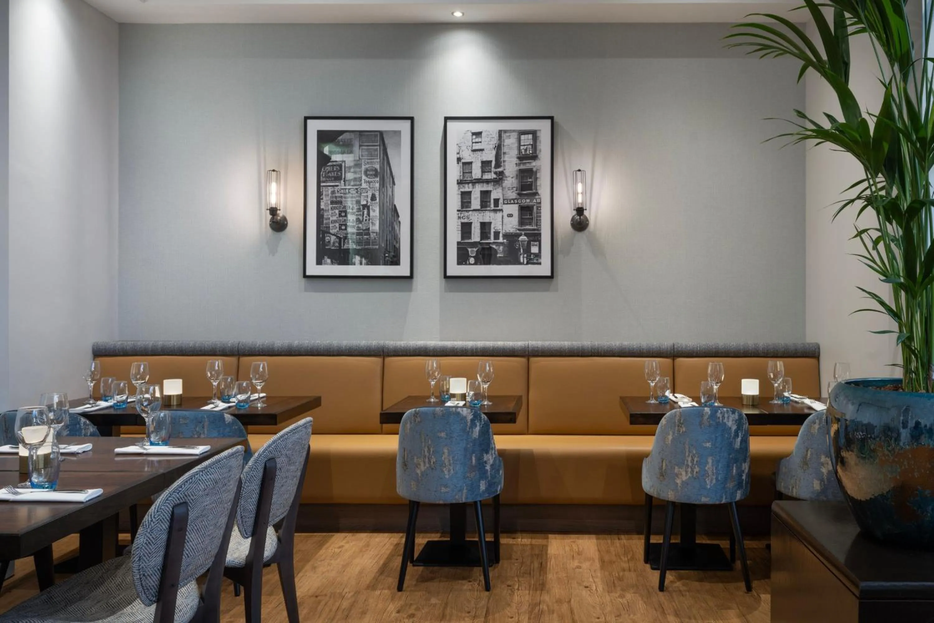 Restaurant/places to eat in Glasgow Marriott Hotel