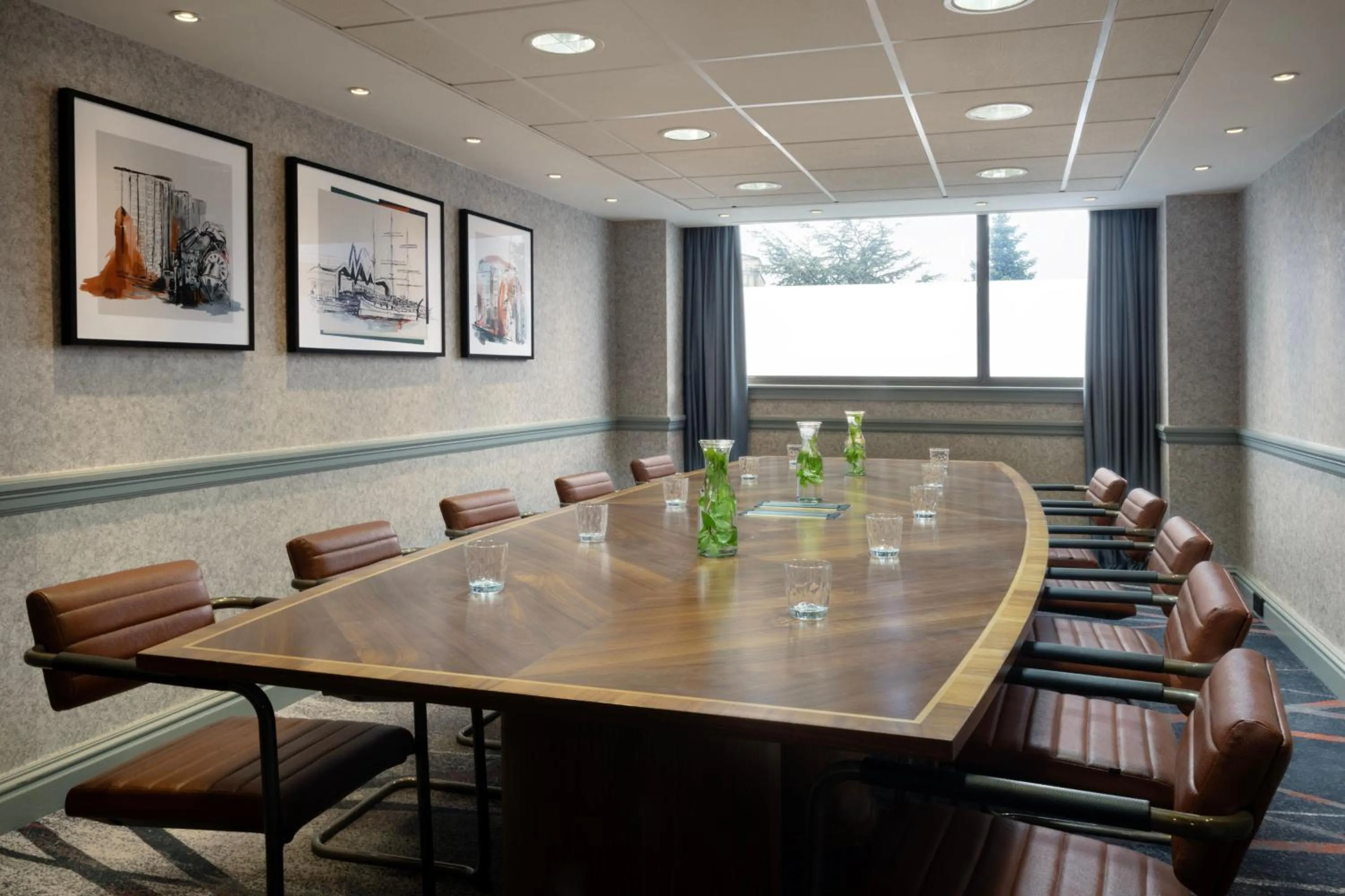 Meeting/conference room in Glasgow Marriott Hotel
