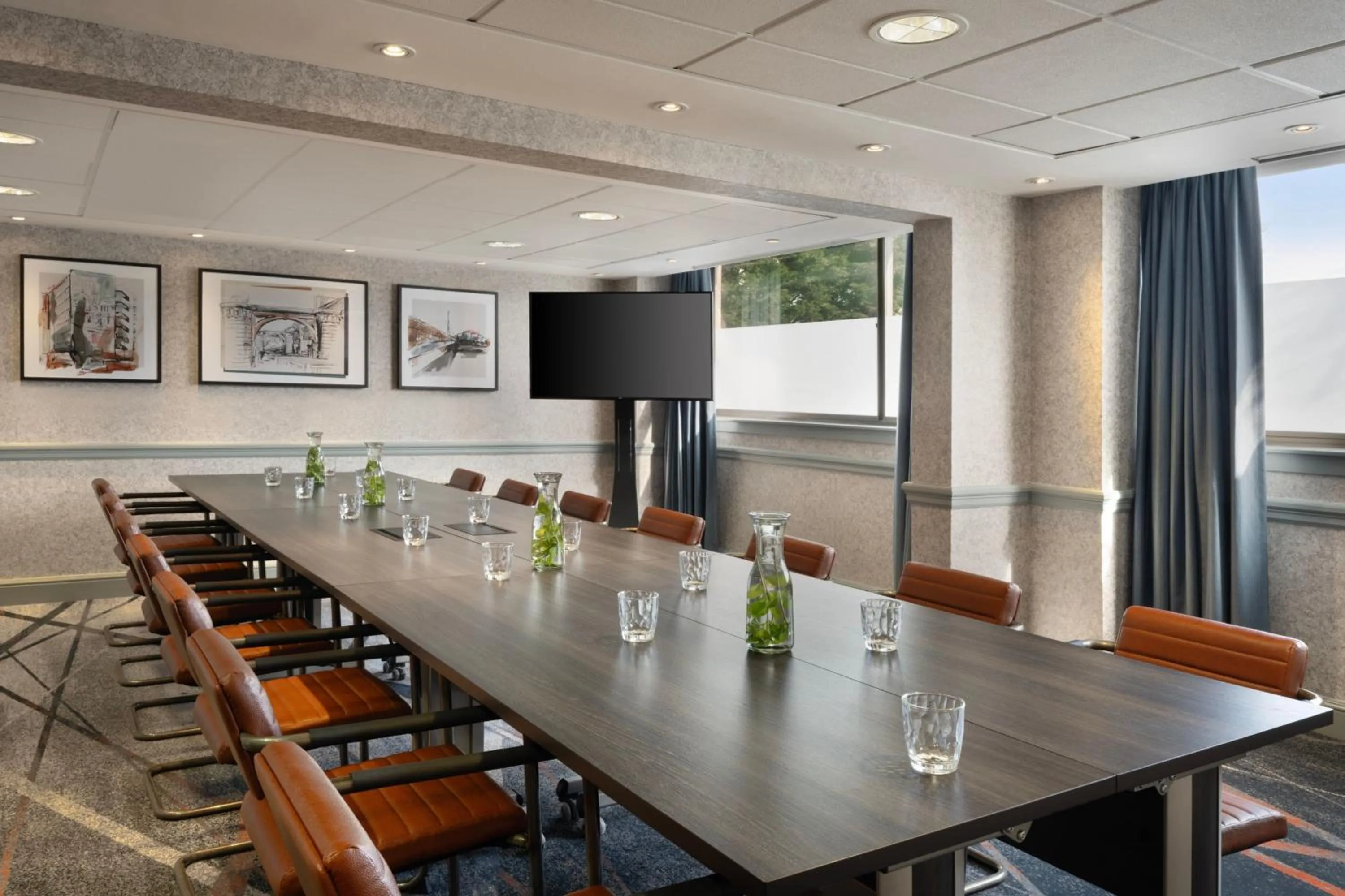 Meeting/conference room in Glasgow Marriott Hotel