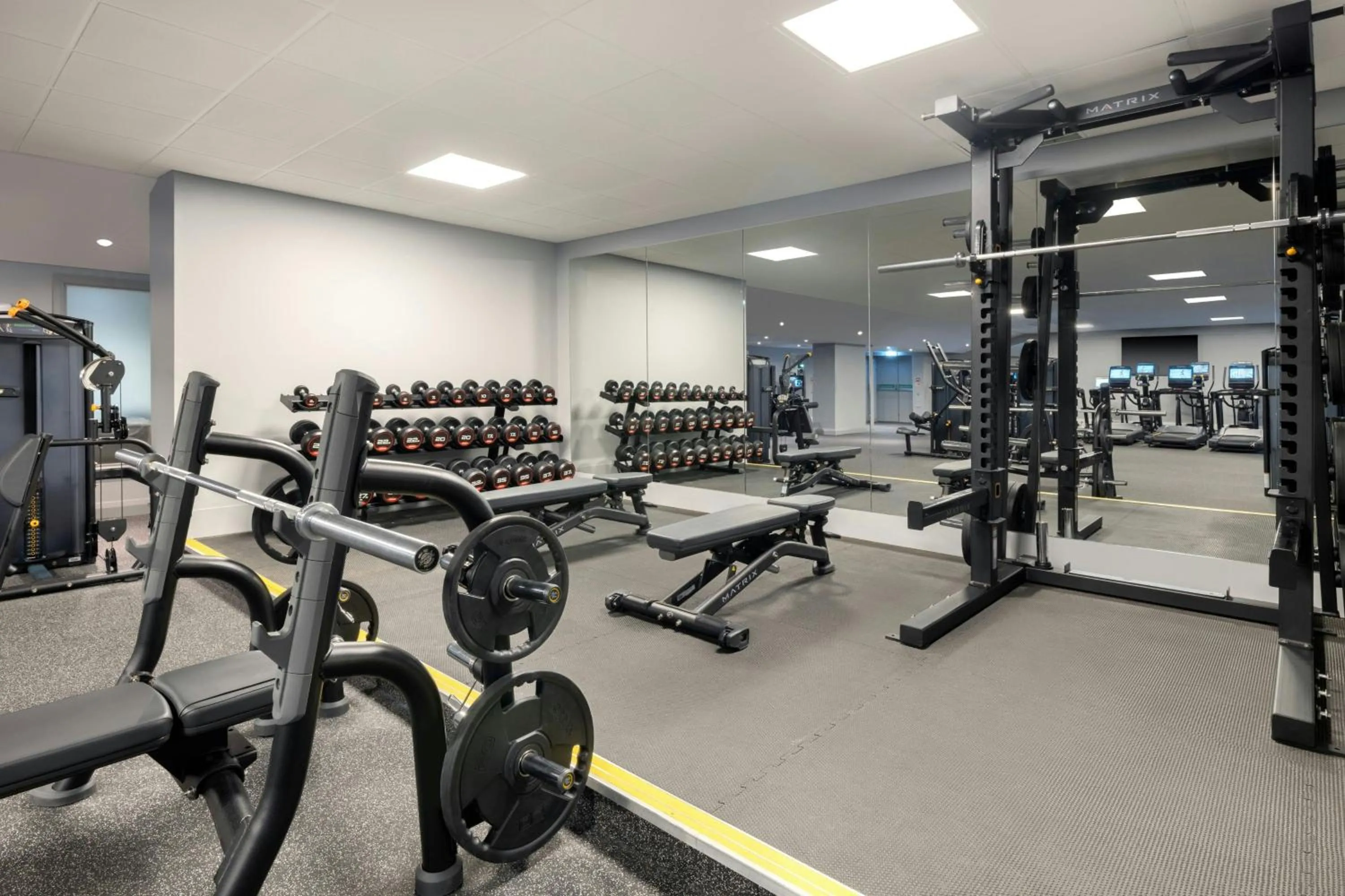 Fitness centre/facilities in Glasgow Marriott Hotel