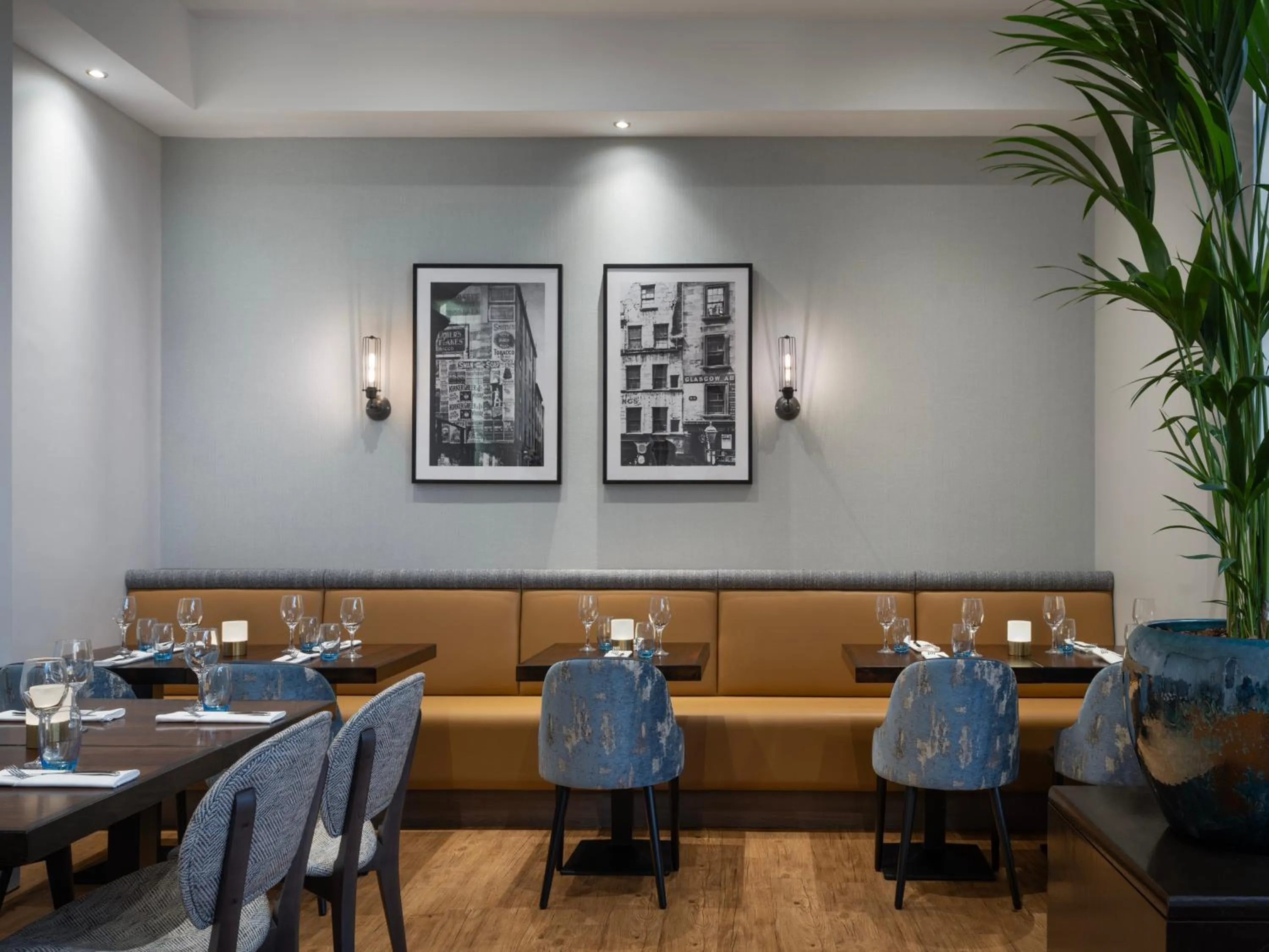 Restaurant/places to eat in Glasgow Marriott Hotel