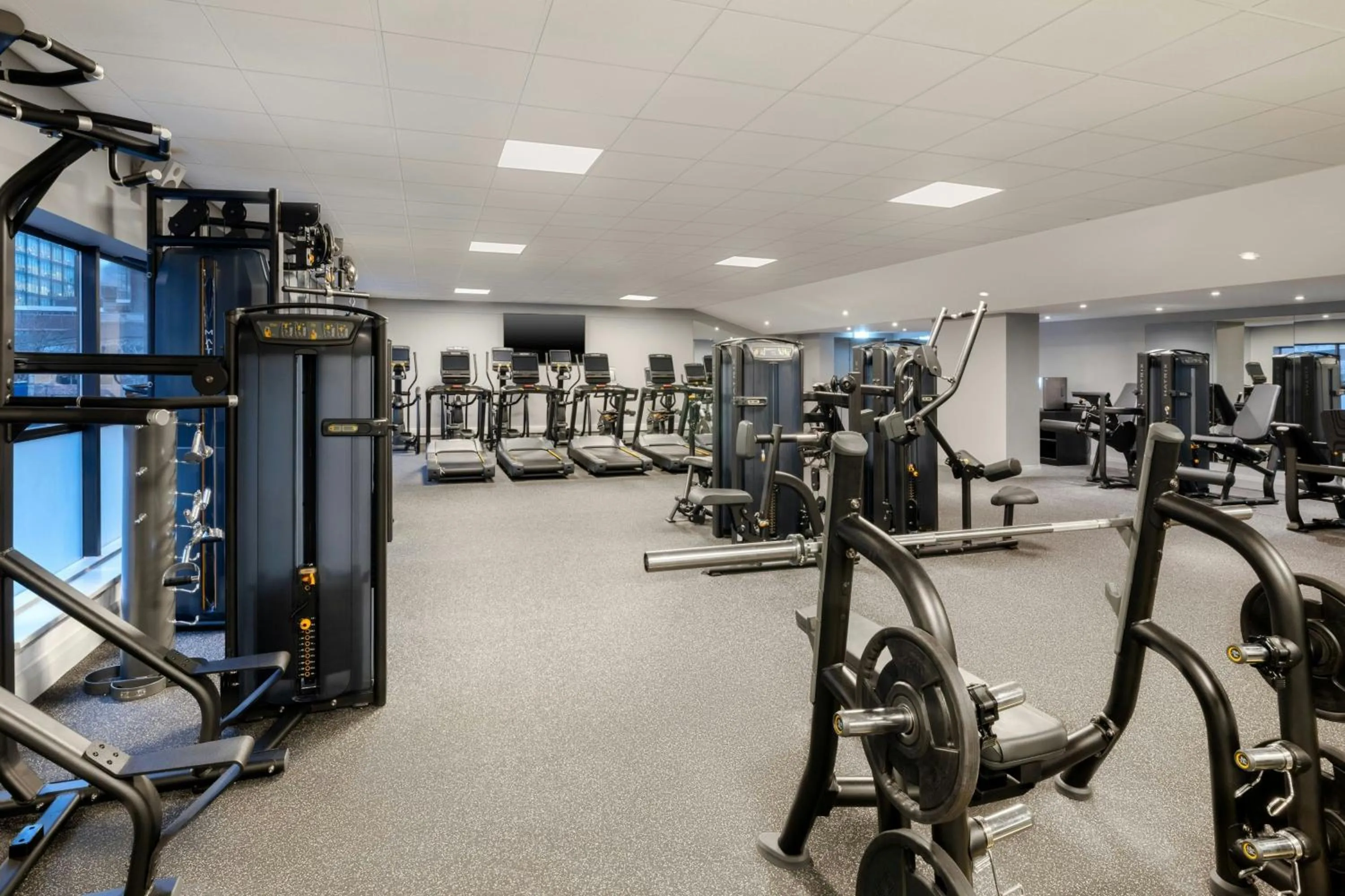 Fitness centre/facilities in Glasgow Marriott Hotel