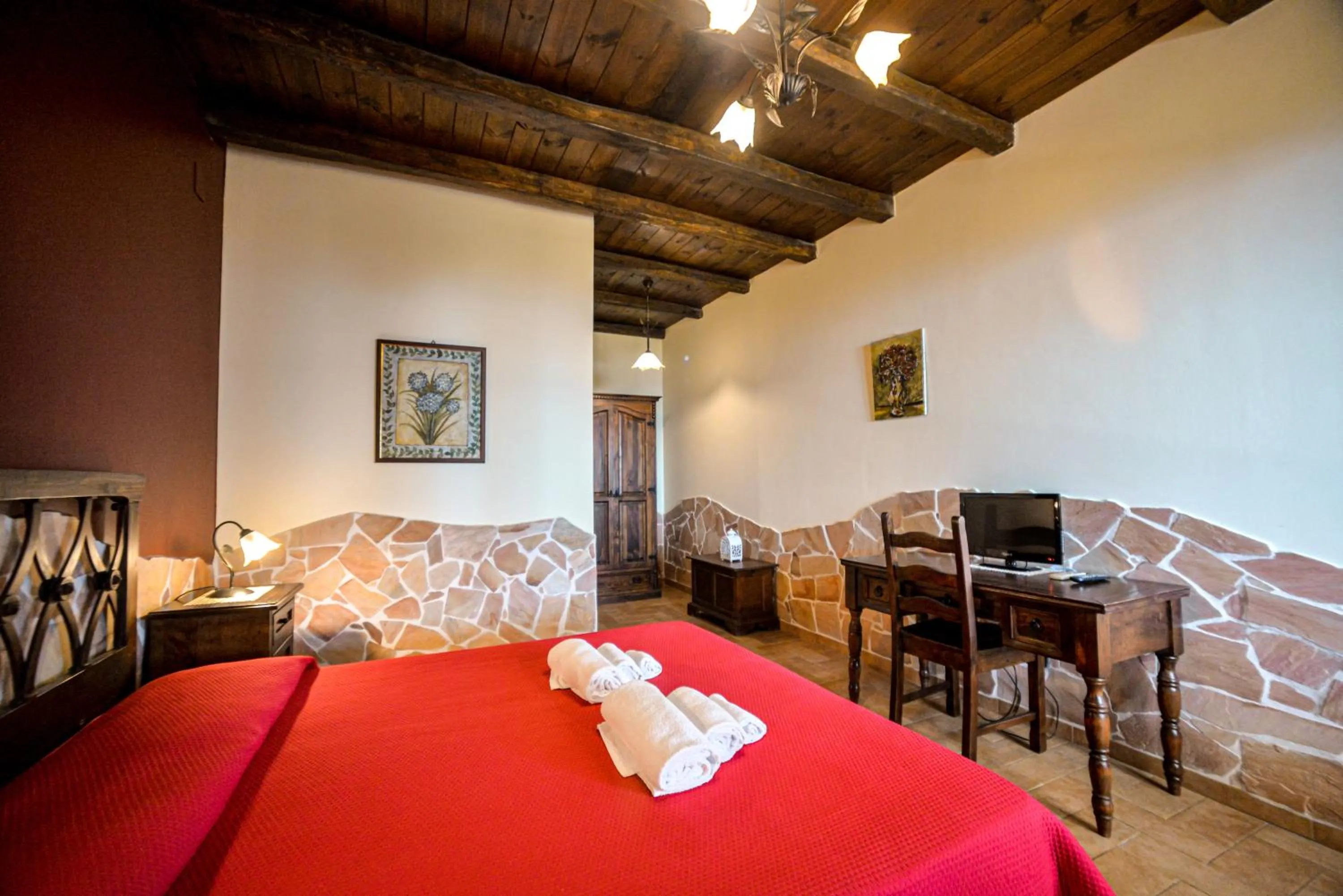 Bedroom, Bed in IL Ciliegio Dell 'Etna