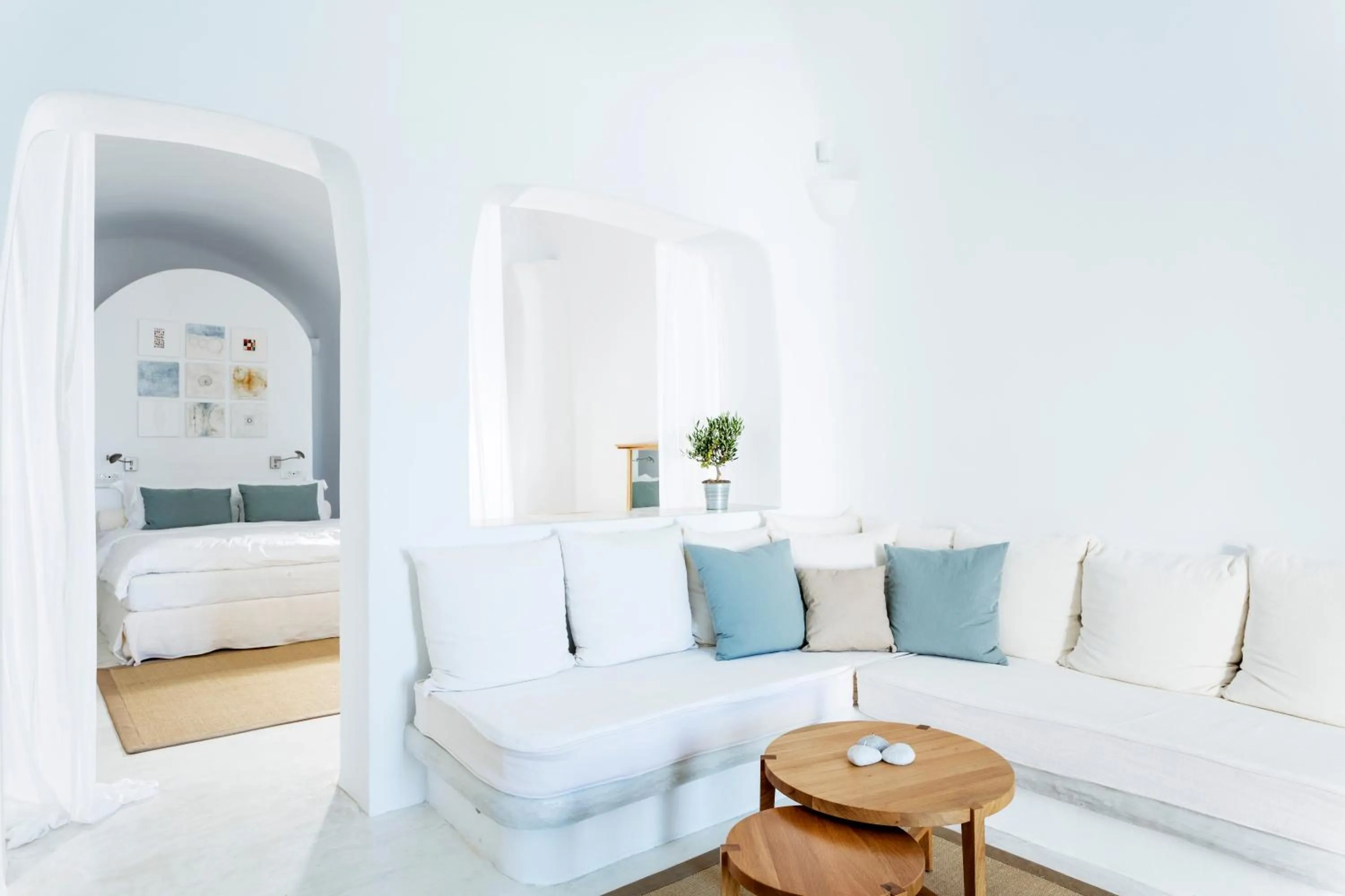 Living room in Hotel Galini