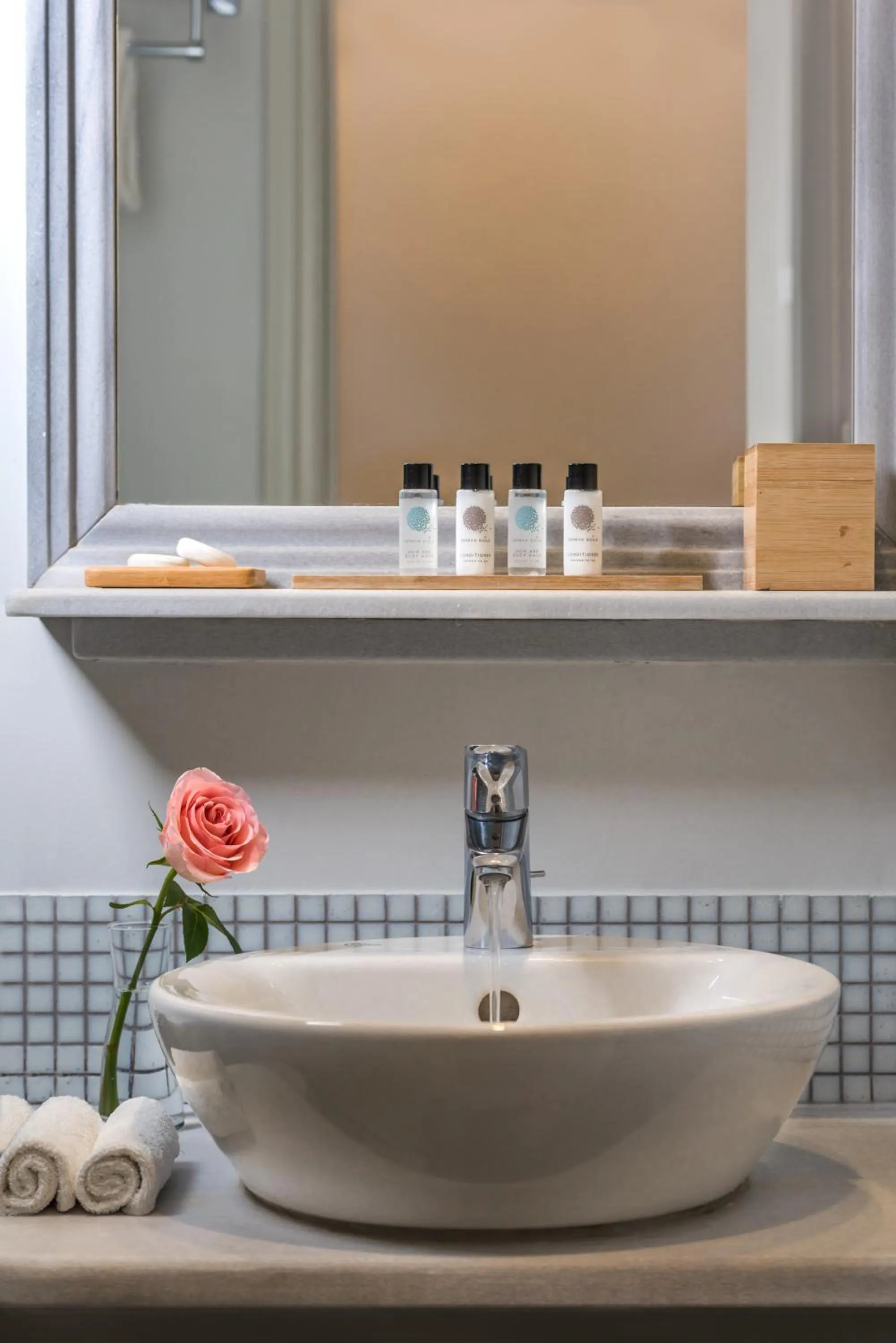 Bathroom in Hotel Galini