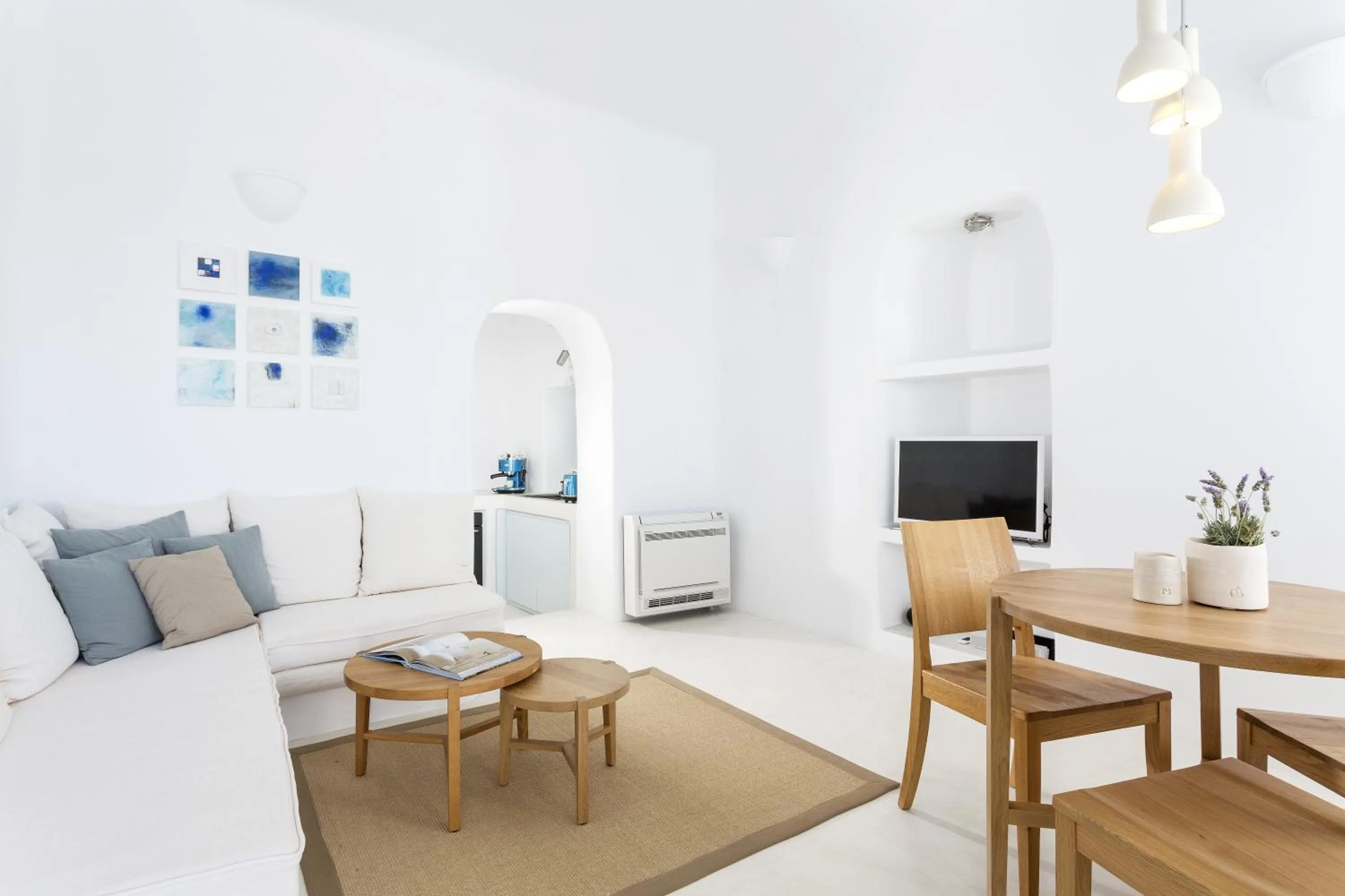 Living room in Hotel Galini