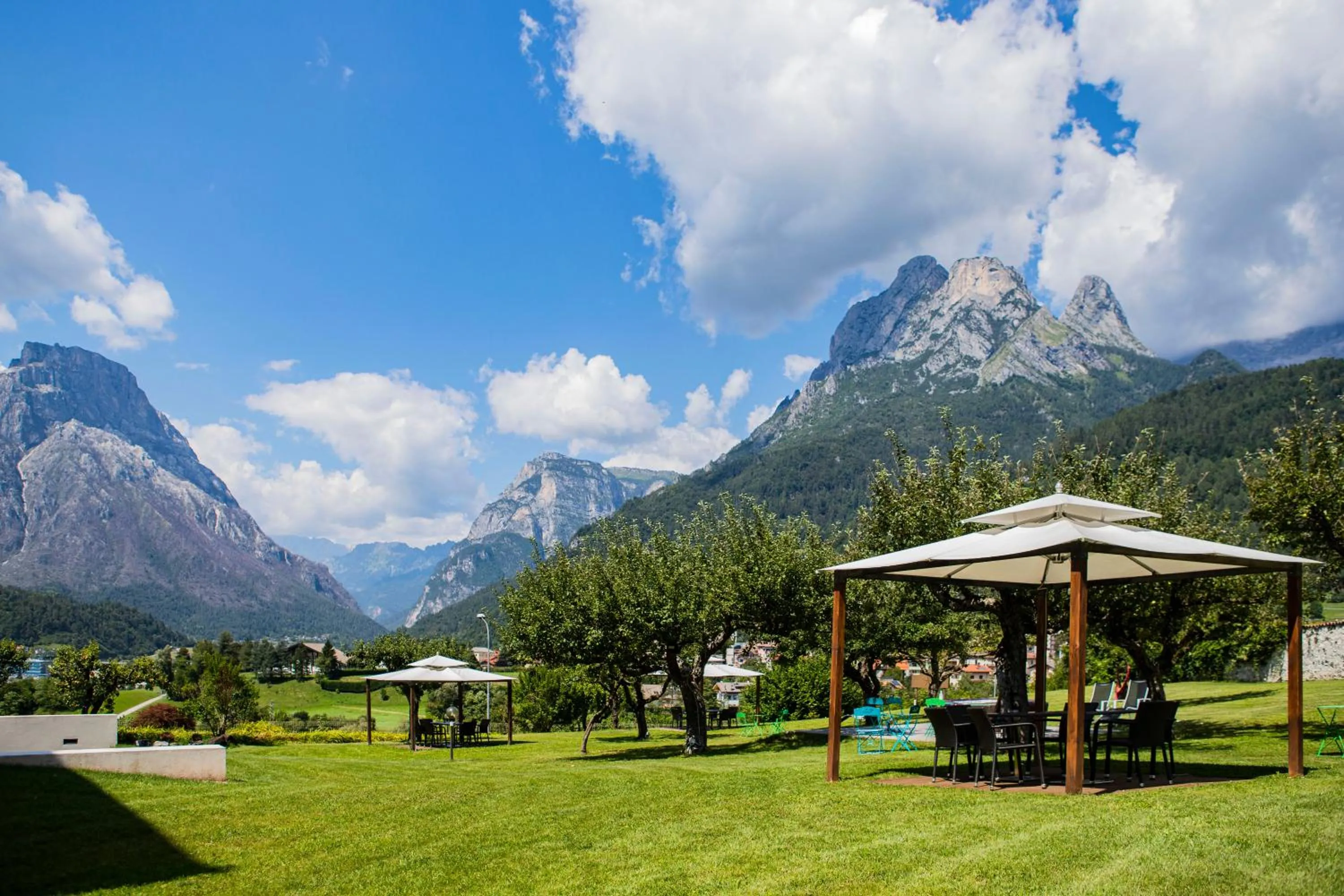 Garden in Hotel Villa Imperina