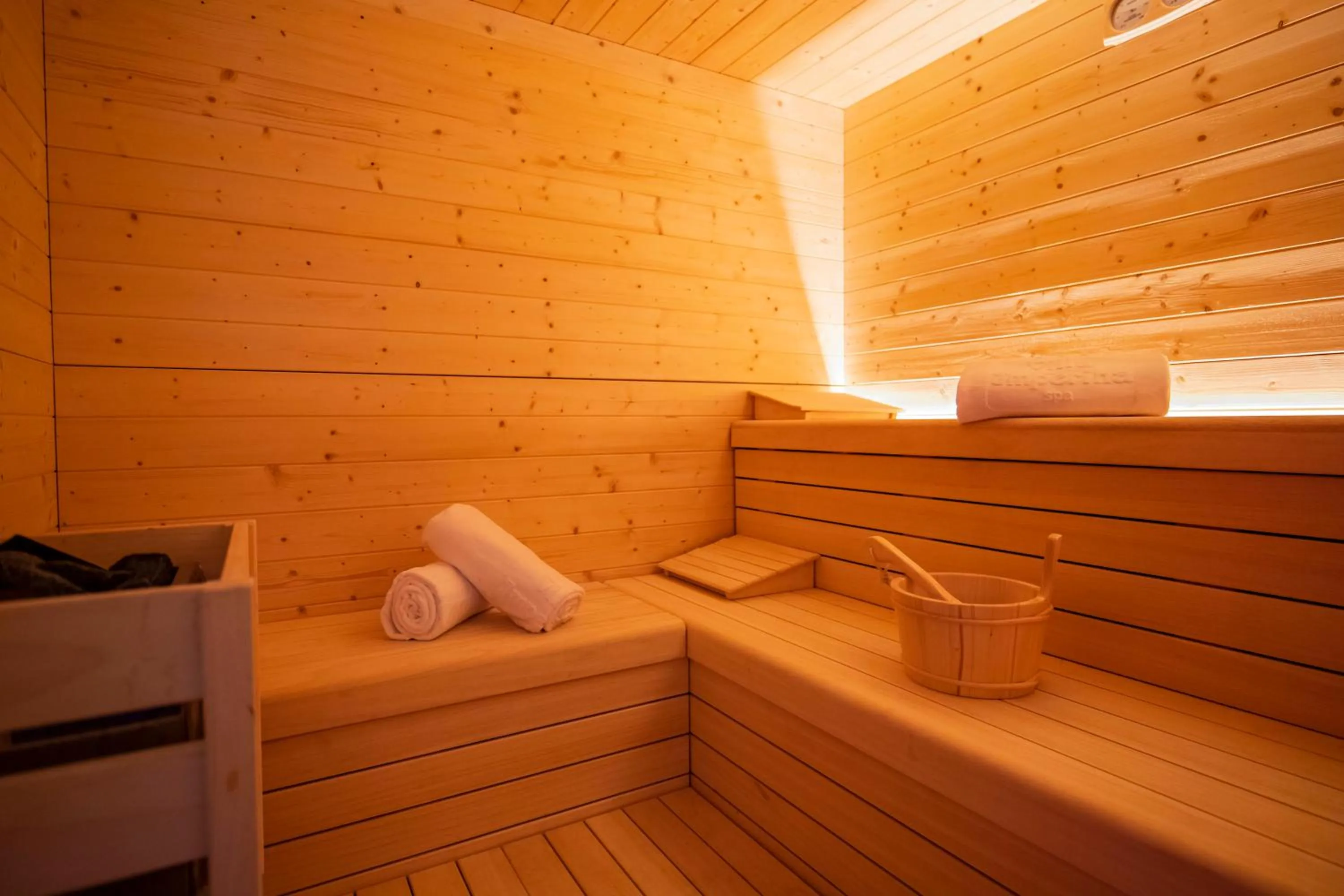 Sauna in Hotel Villa Imperina