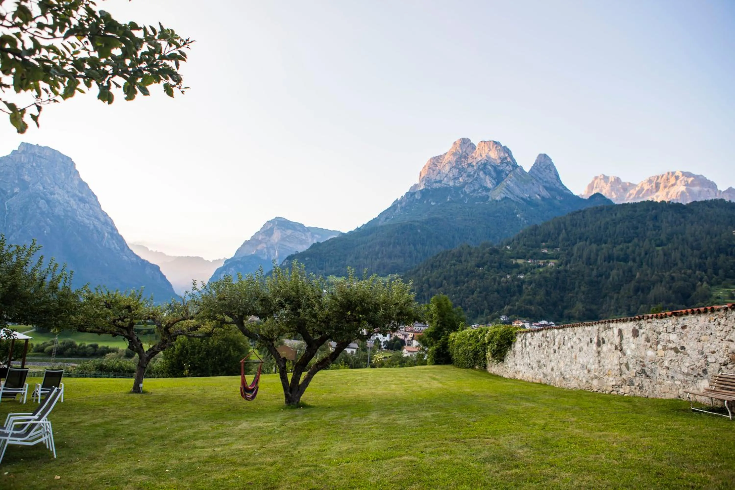Garden in Hotel Villa Imperina