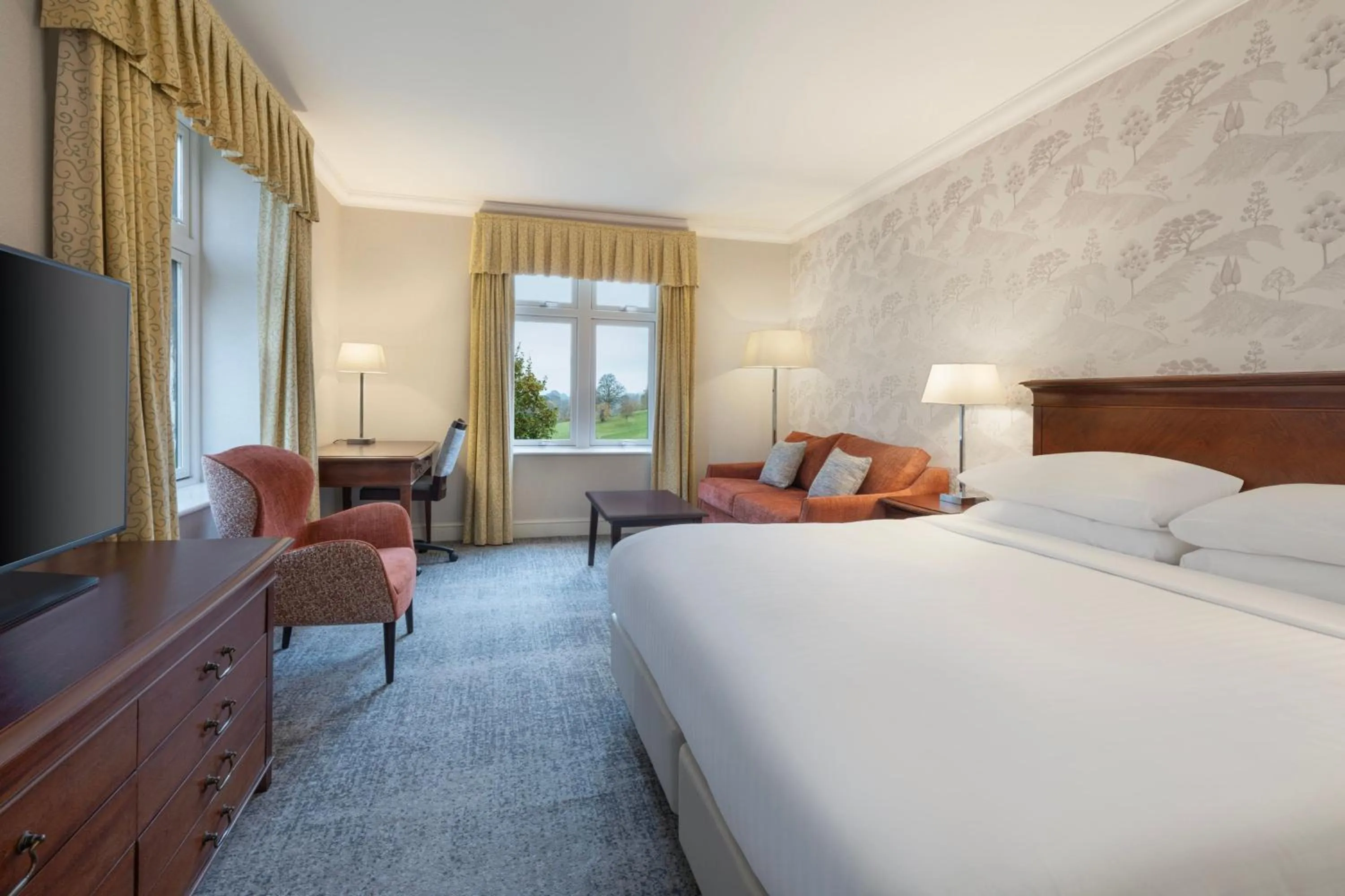 Photo of the whole room, Bed in Delta Hotels by Marriott Breadsall Priory Country Club