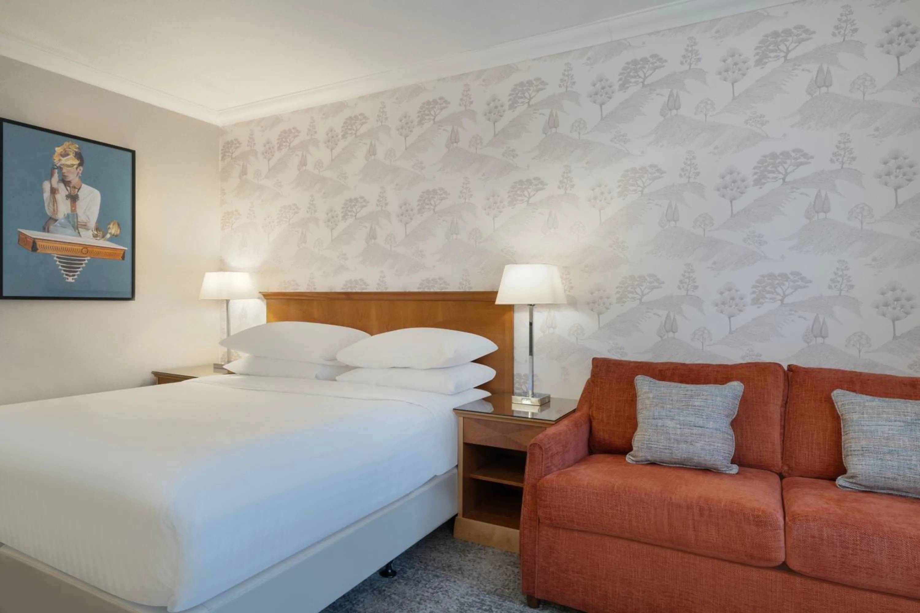 Photo of the whole room, Bed in Delta Hotels by Marriott Breadsall Priory Country Club