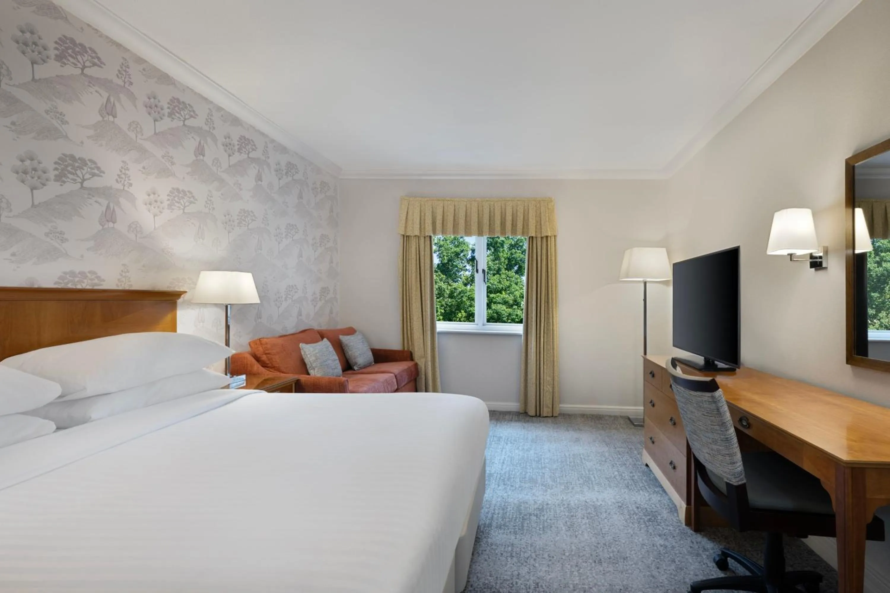 Photo of the whole room, Bed in Delta Hotels by Marriott Breadsall Priory Country Club