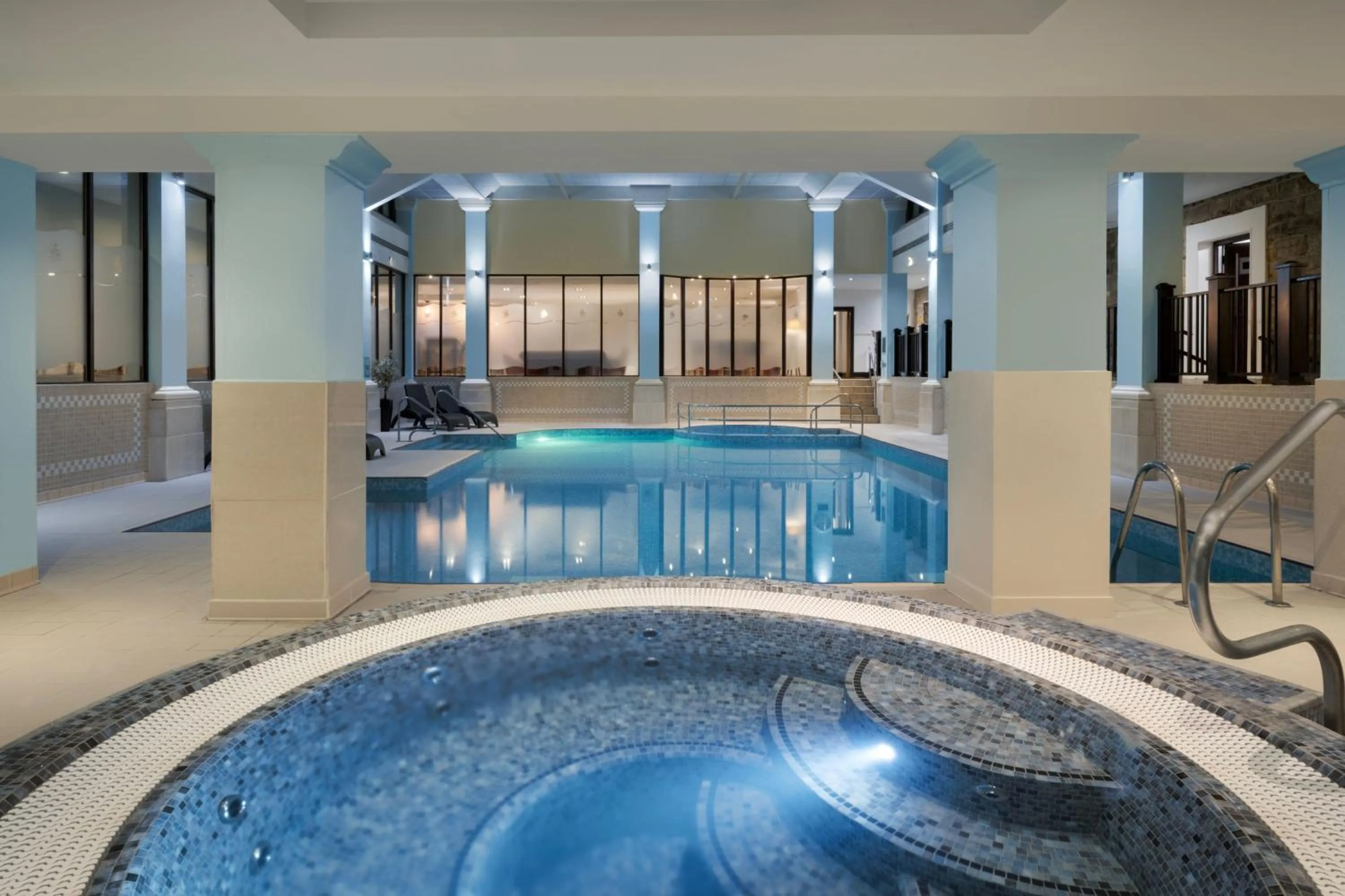 Swimming pool in Delta Hotels by Marriott Breadsall Priory Country Club