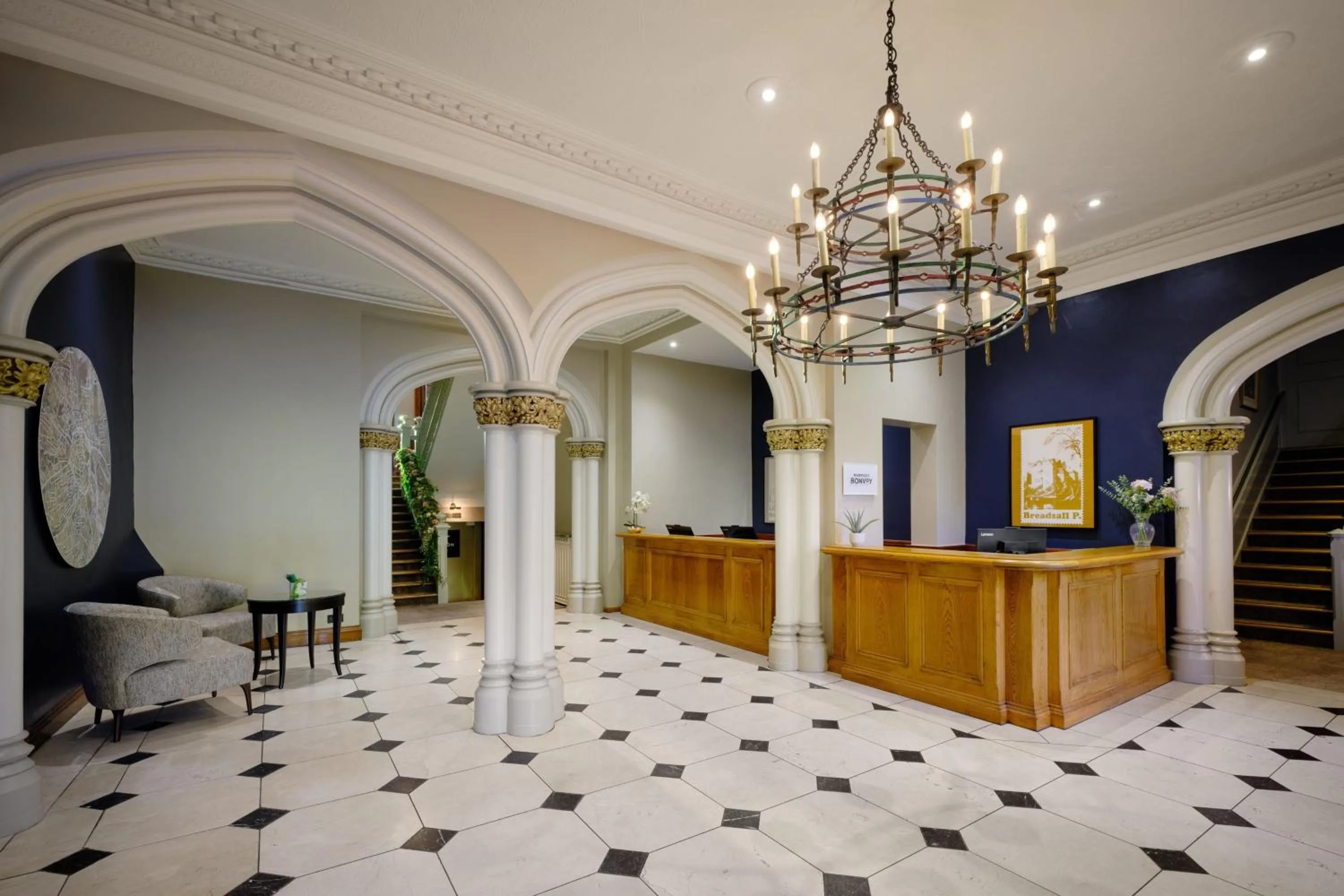 Lobby or reception in Delta Hotels by Marriott Breadsall Priory Country Club