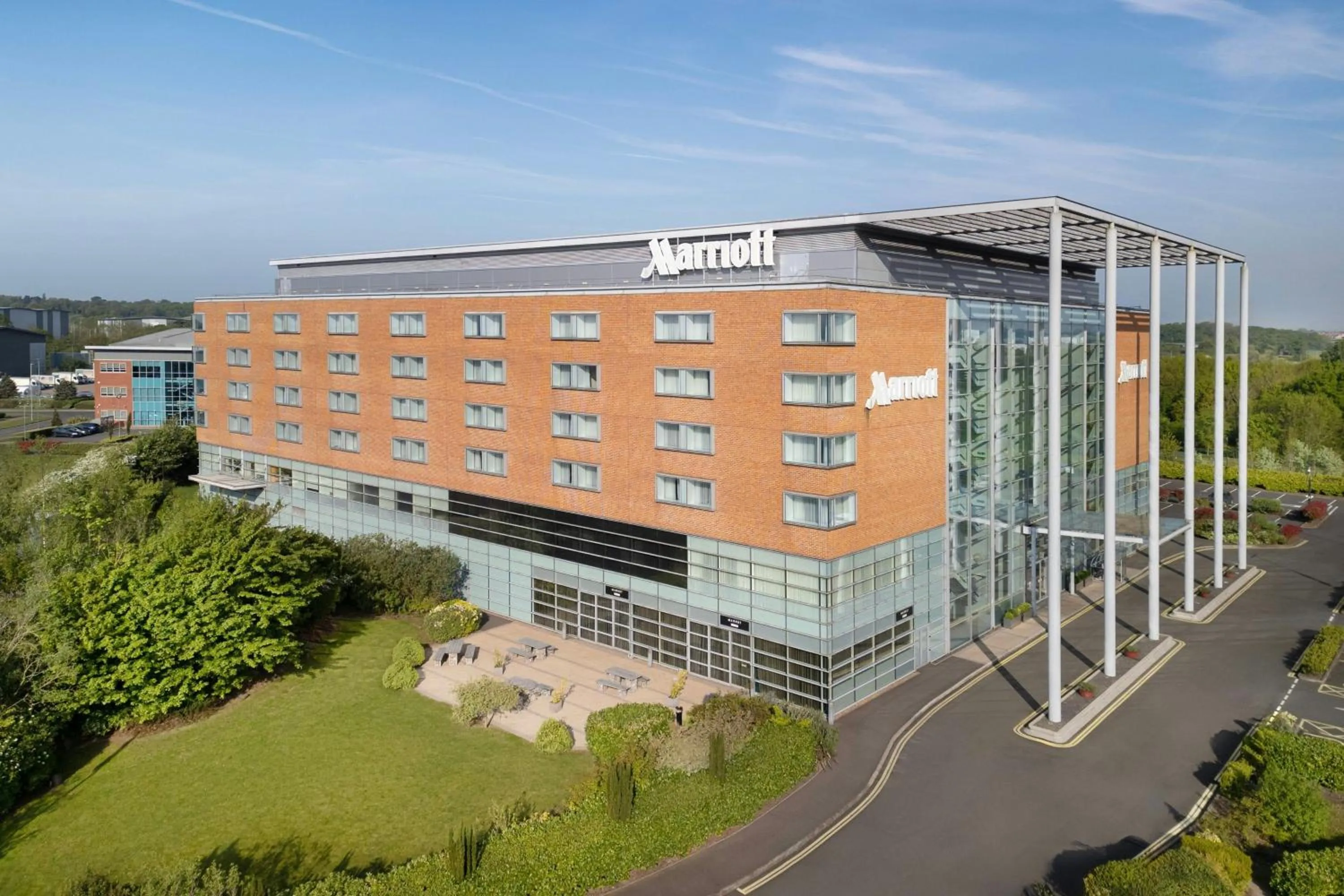 Property building in Leicester Marriott Hotel