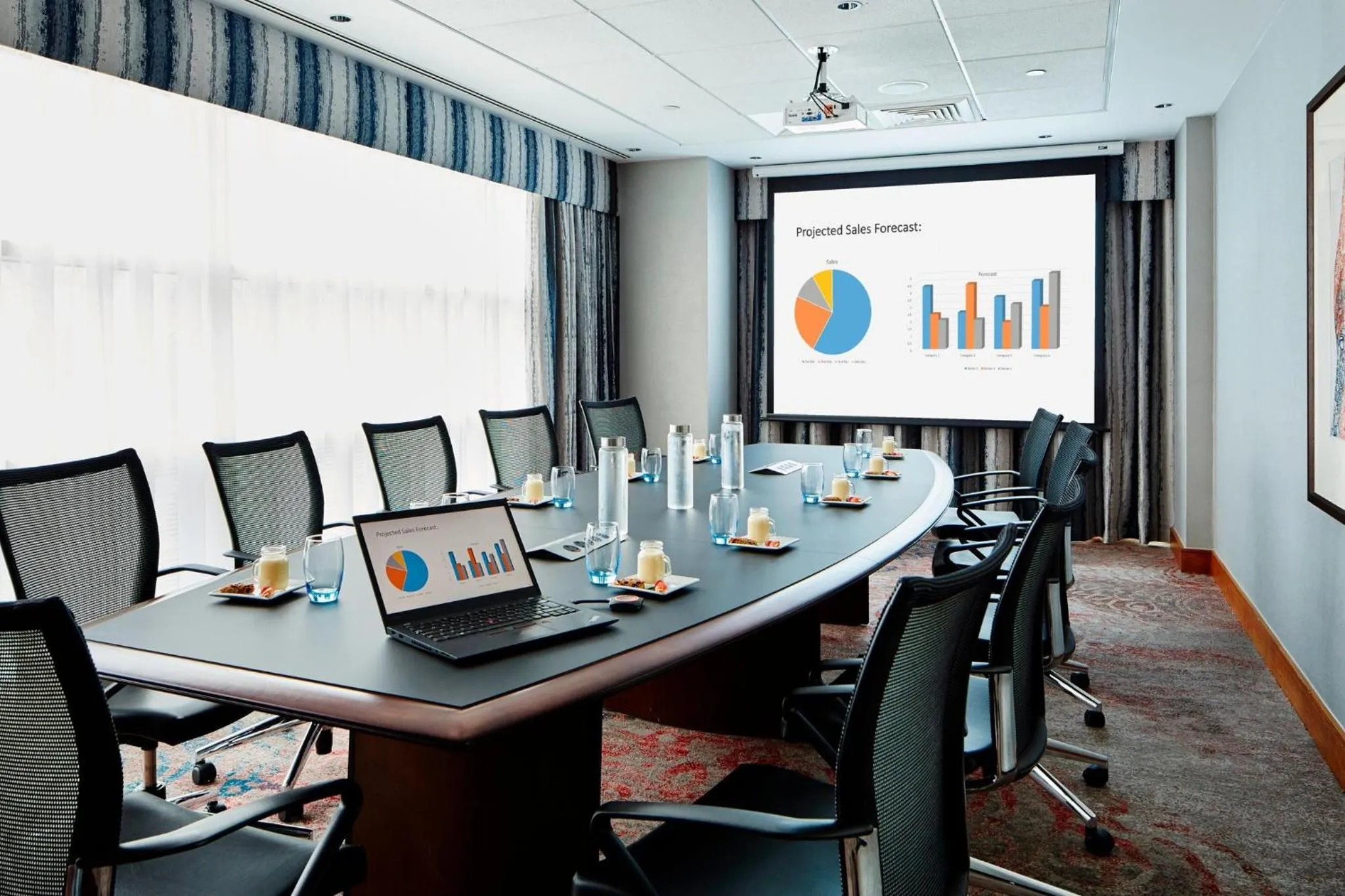 Meeting/conference room in Leicester Marriott Hotel