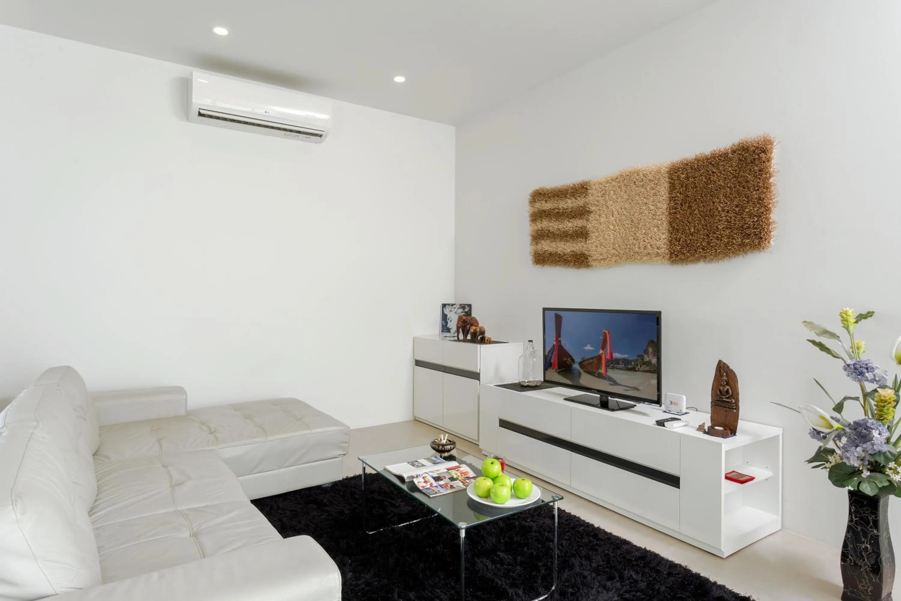 Living room in Big Buddha View 3br Pool Villa by Intira Villas