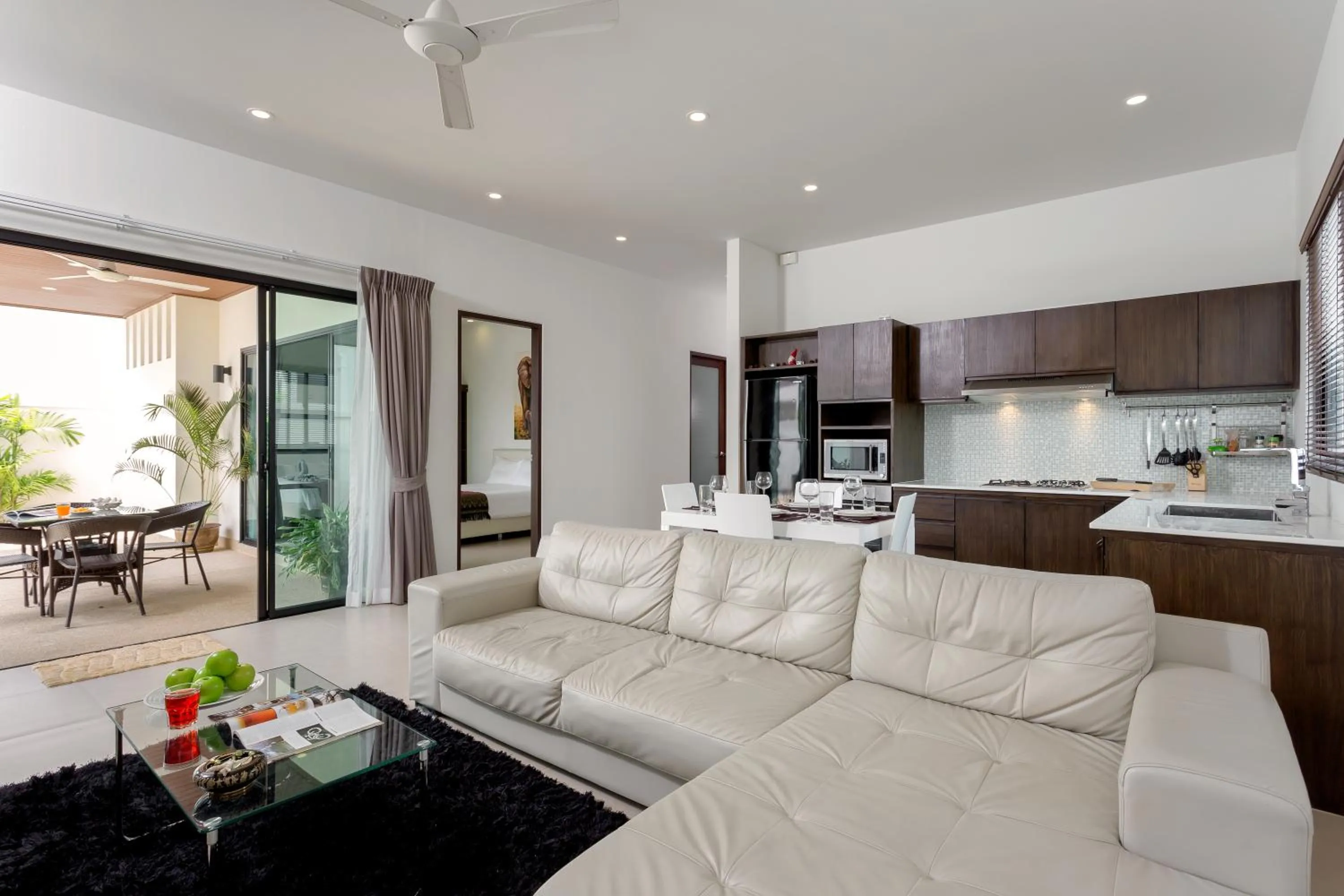 Kitchen or kitchenette in Big Buddha View 3br Pool Villa by Intira Villas