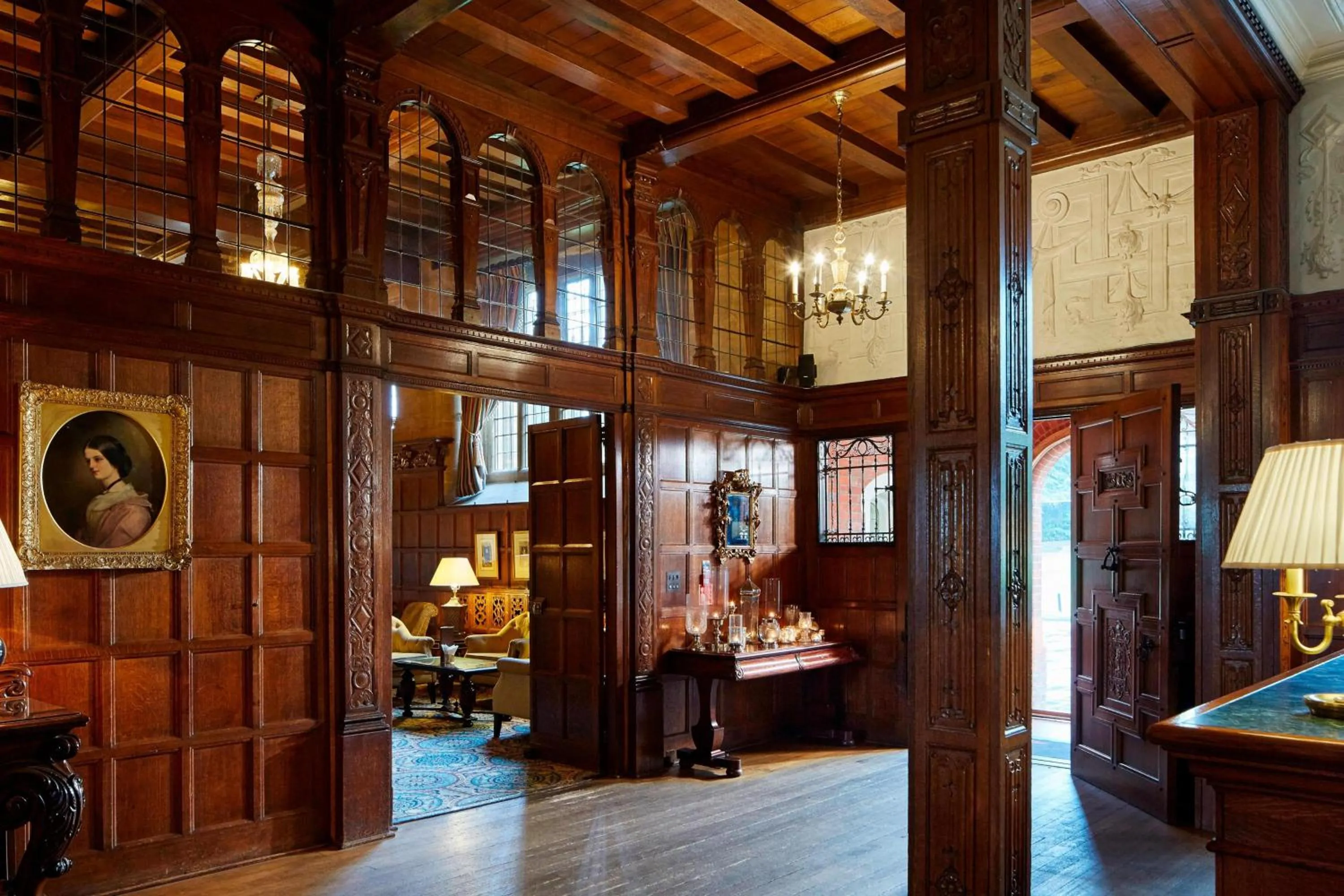 Lobby or reception in Hanbury Manor Marriott Hotel & Country Club