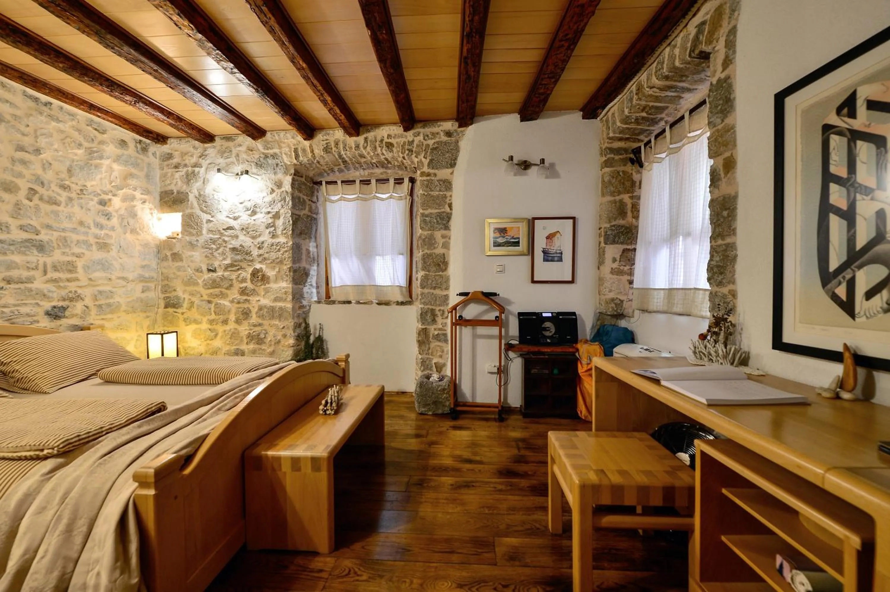 Bed in Apartments Salvezani