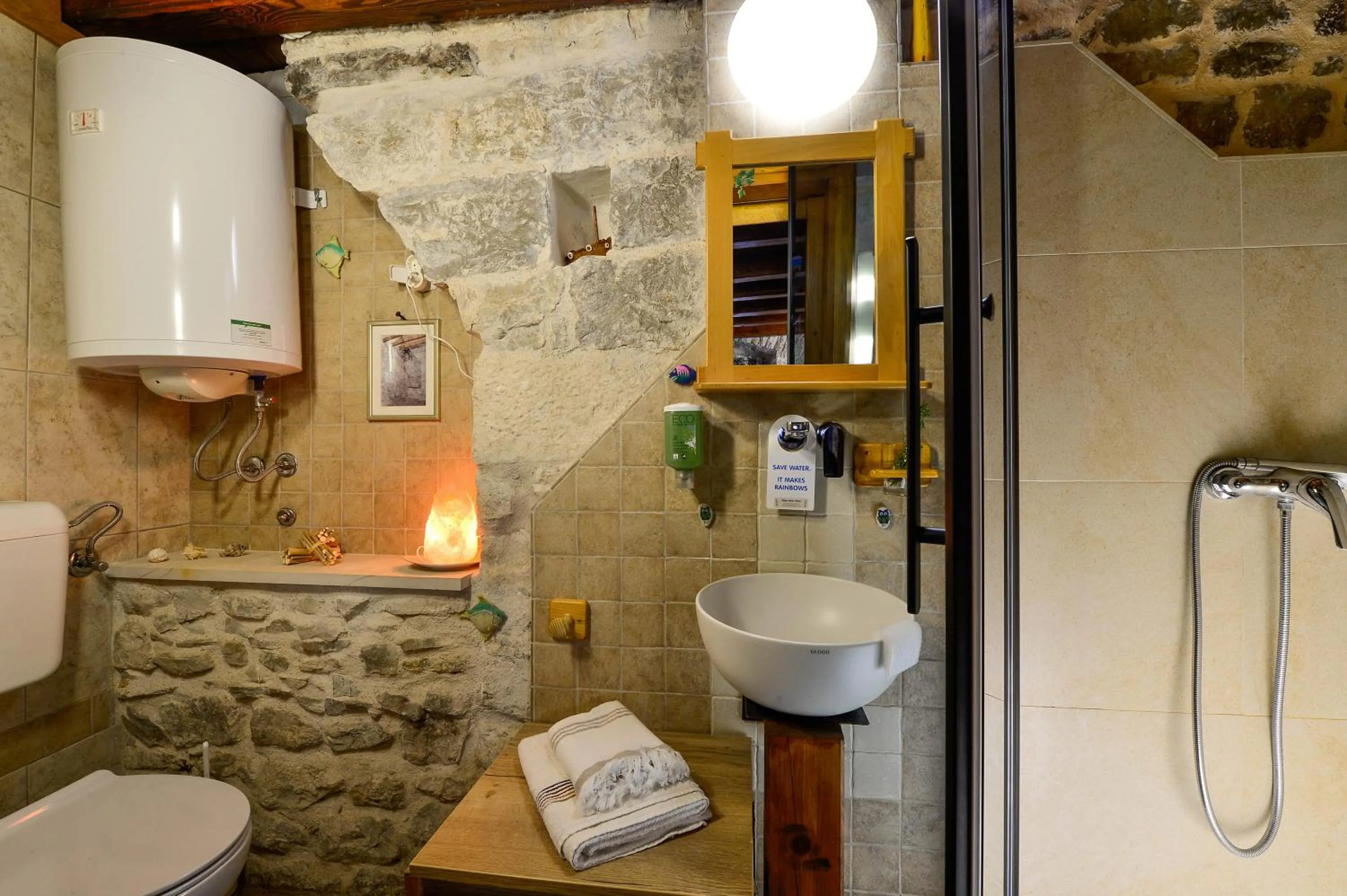 Bathroom in Apartments Salvezani
