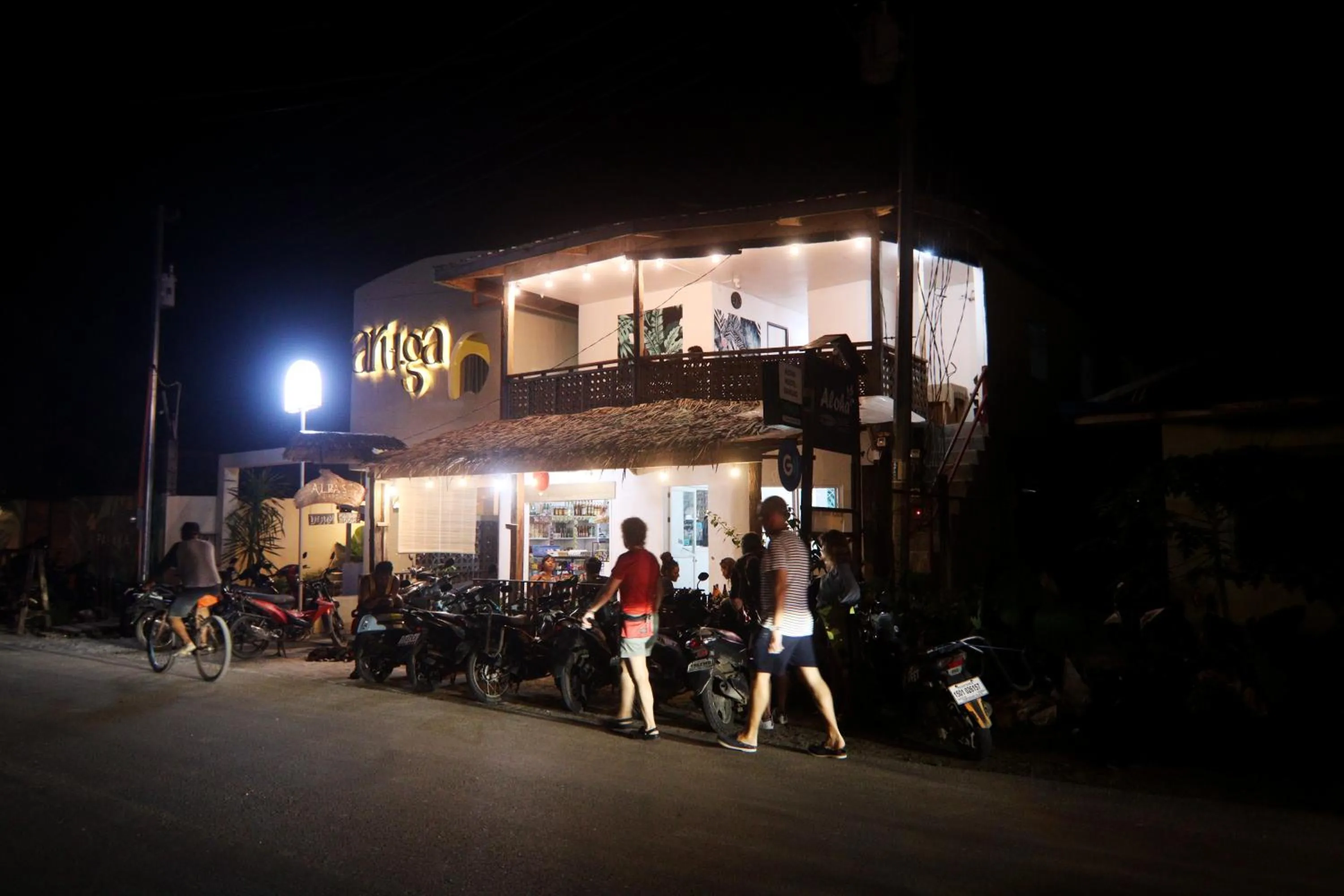 Property building in Aloha Hostel Siargao