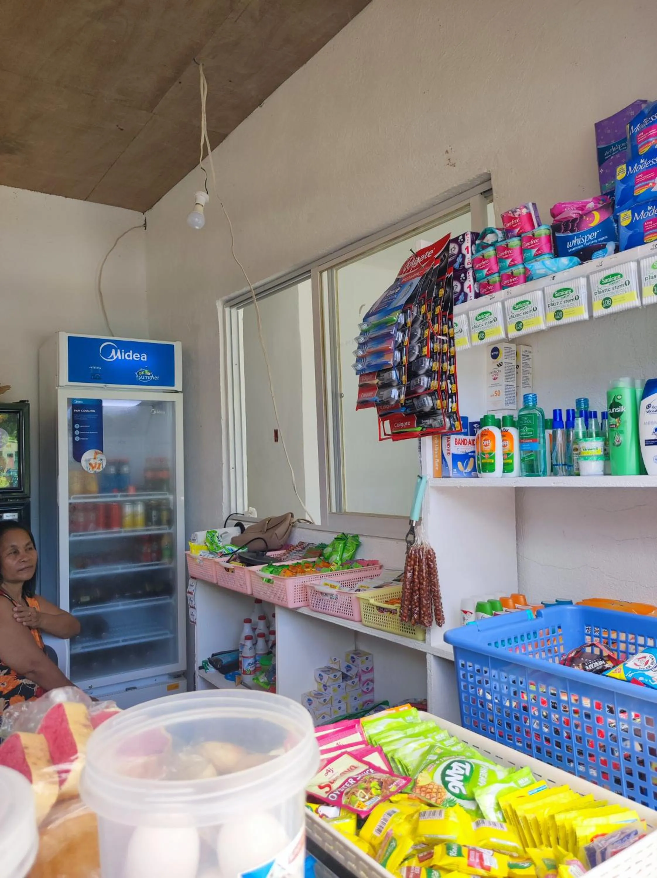 Street view in Aloha Hostel Siargao