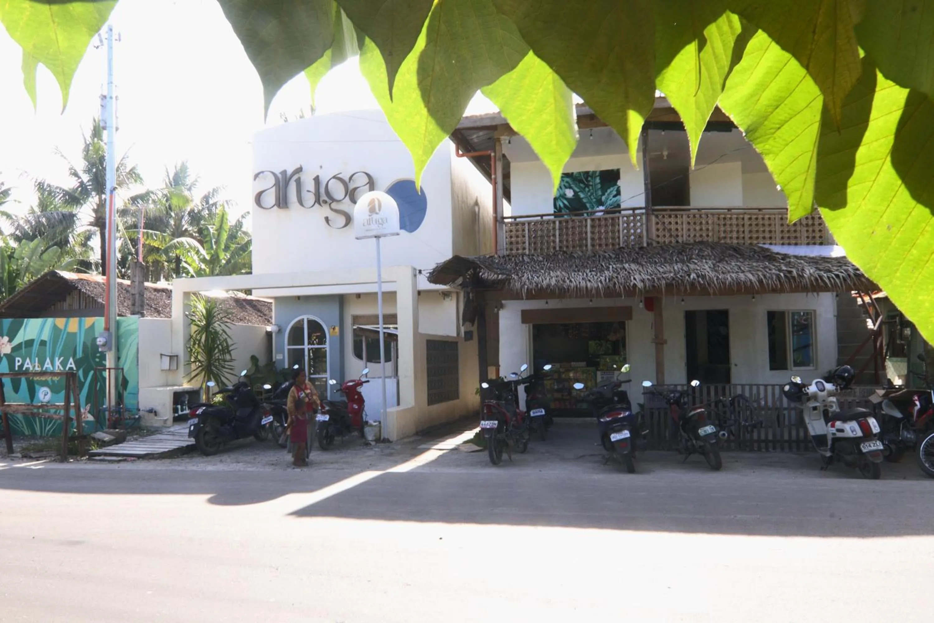 Property building in Aloha Hostel Siargao