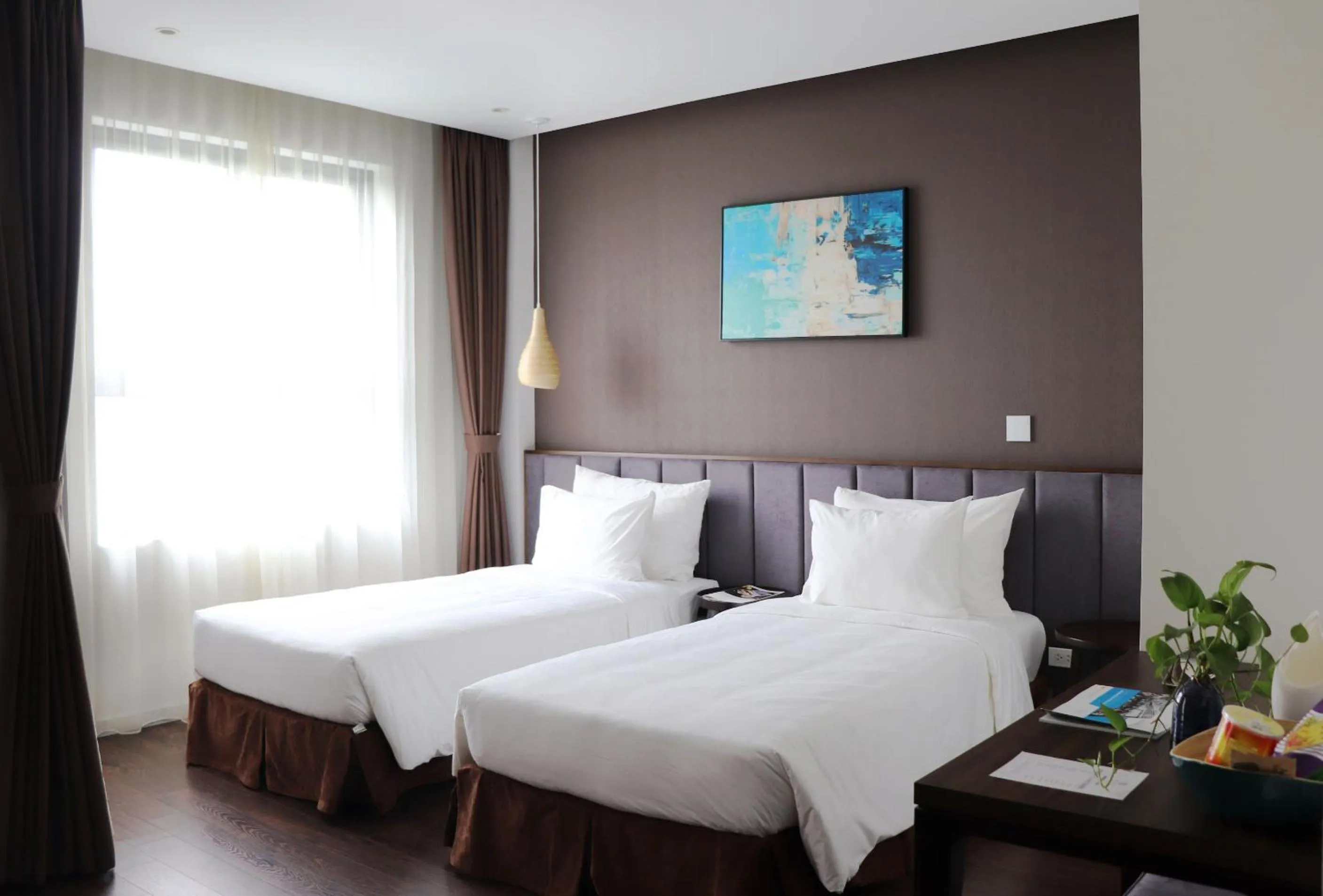Bed in Mandala Hotel & Spa Bac Ninh