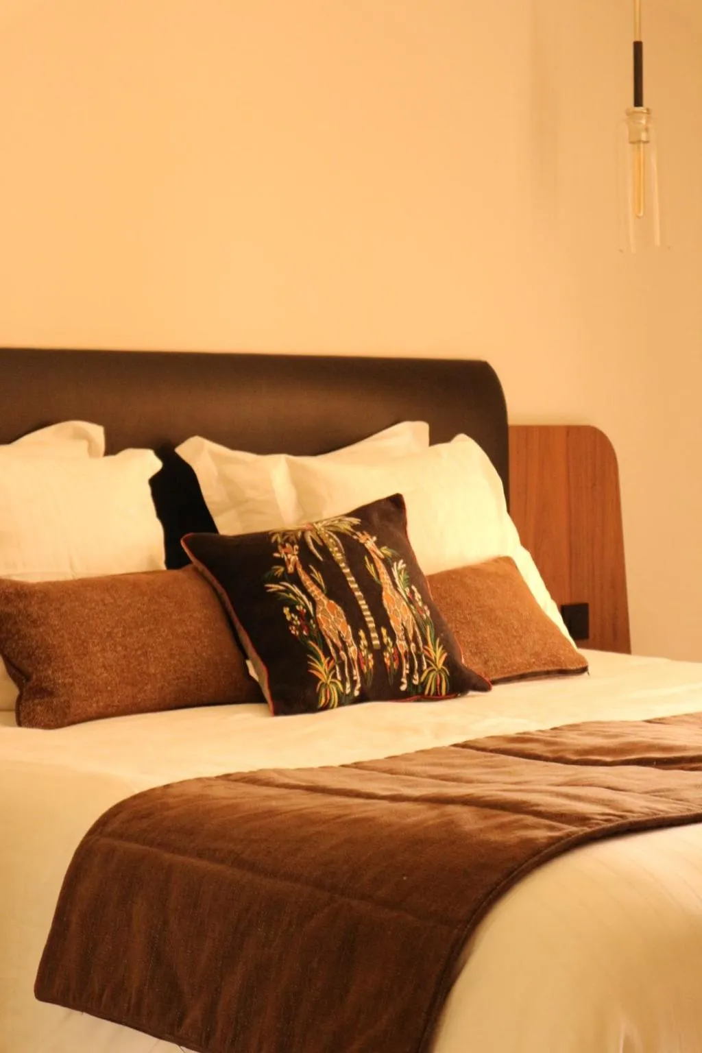 Bed in Hotel La Garbine