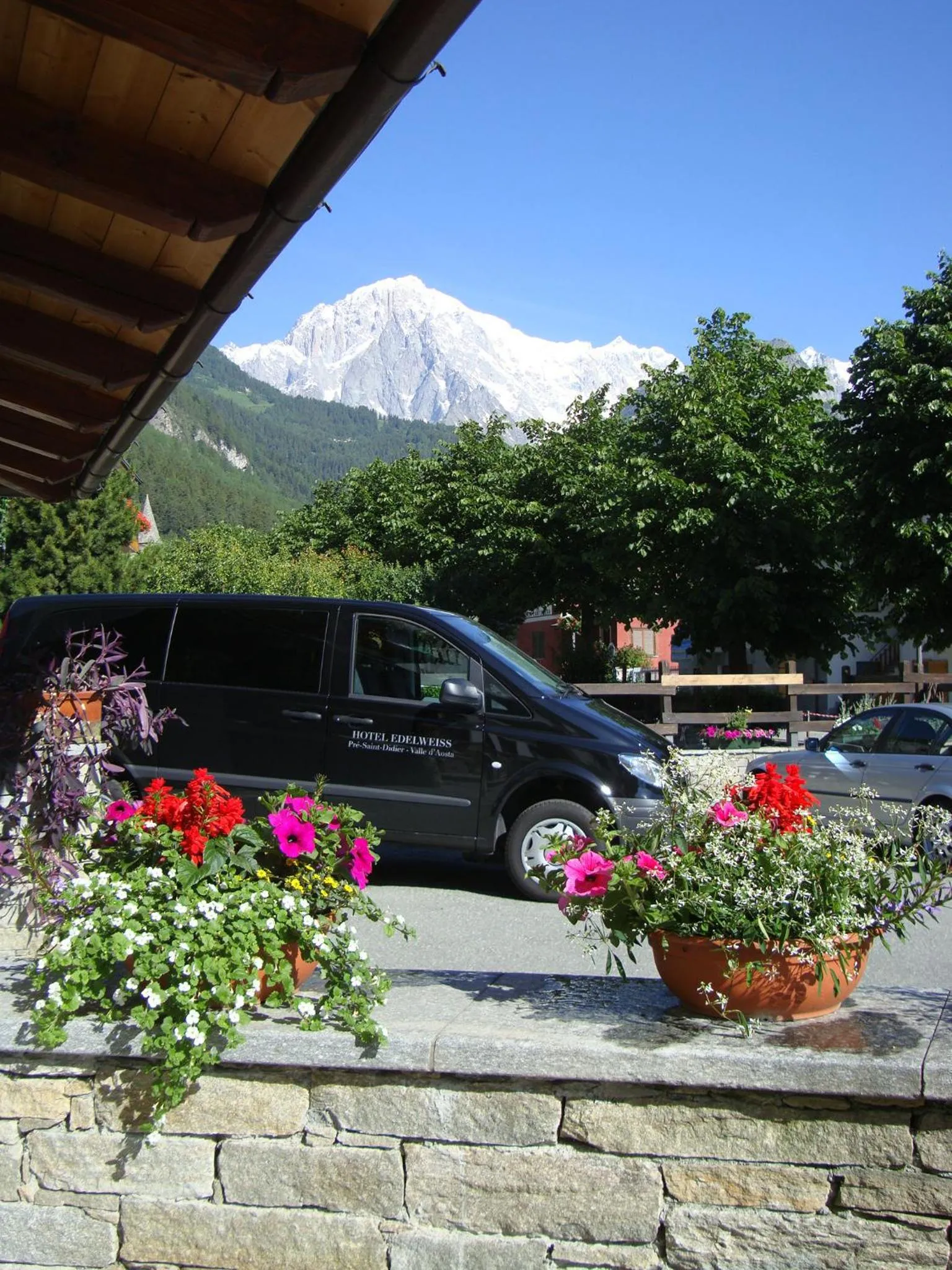 Facade/entrance in Hotel Edelweiss