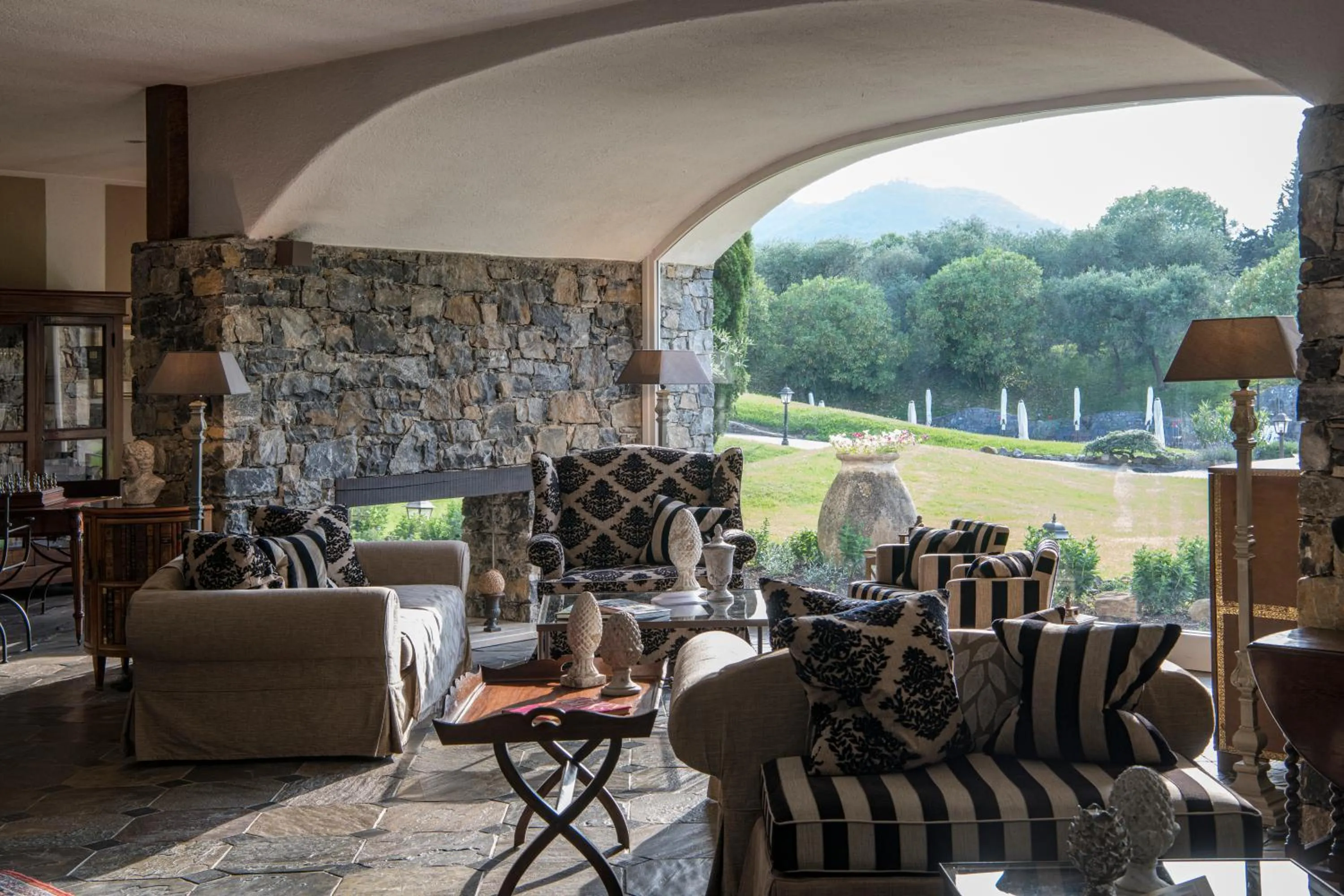 Lobby or reception in La Meridiana ReIais & Chateaux