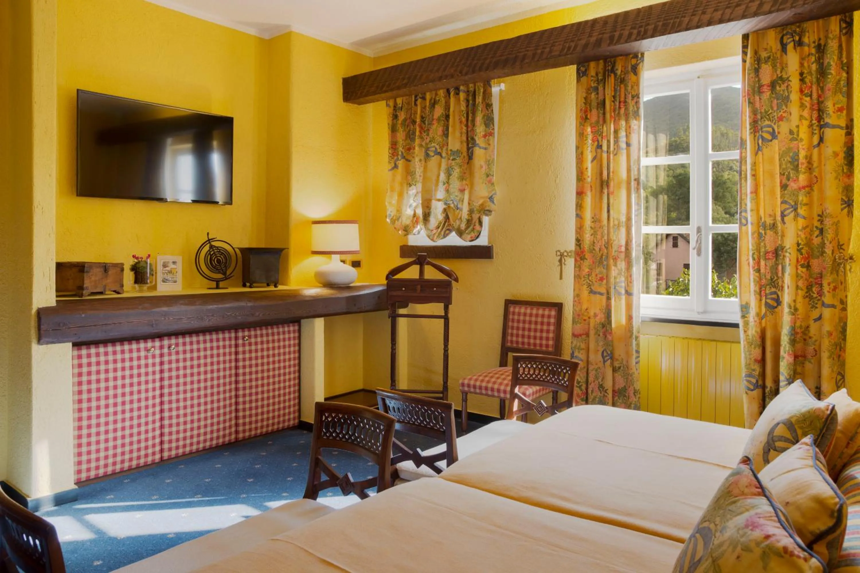 Bed in La Meridiana ReIais & Chateaux