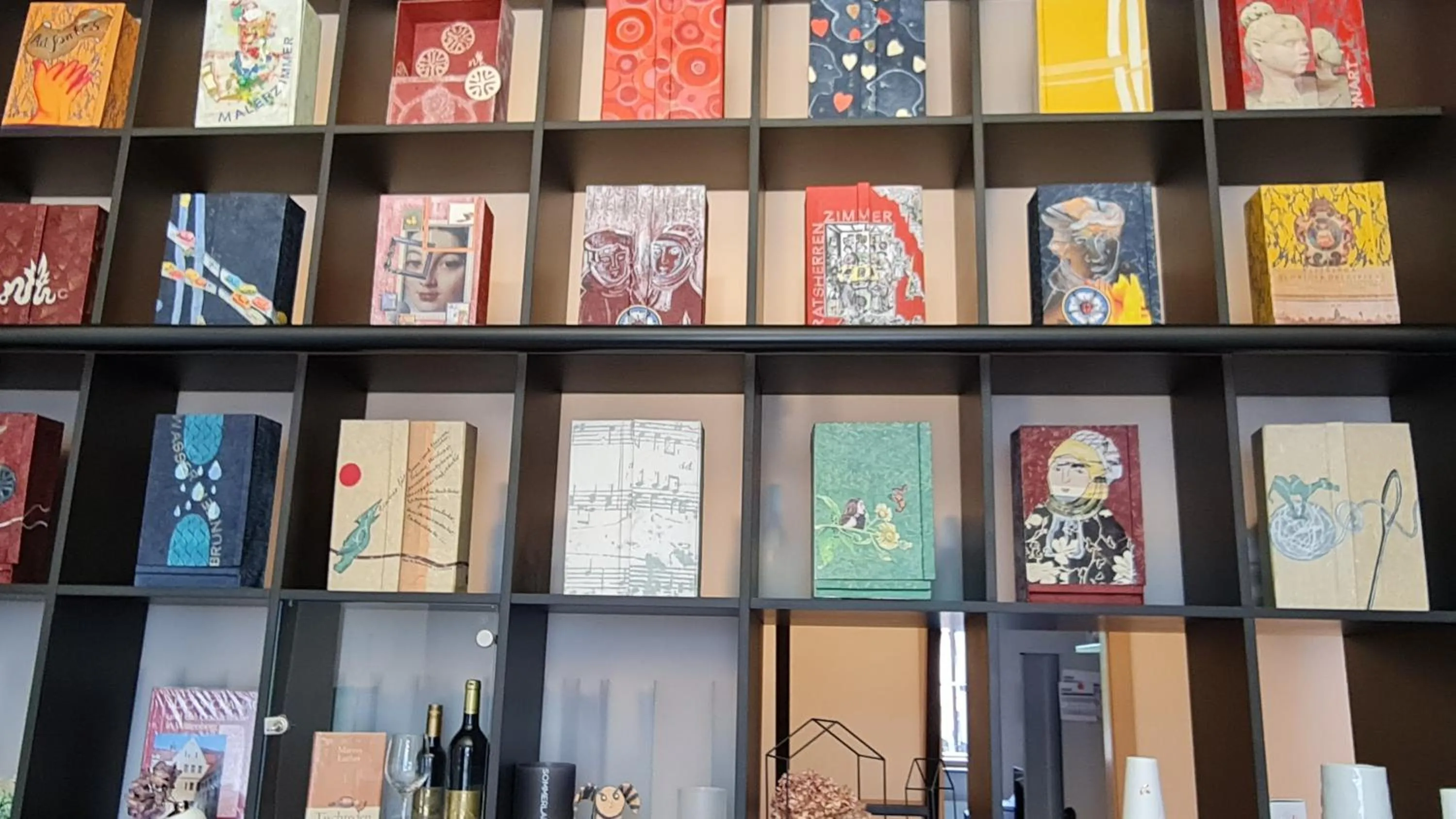 Lobby or reception in Hotel Cranach-Herberge City Centre