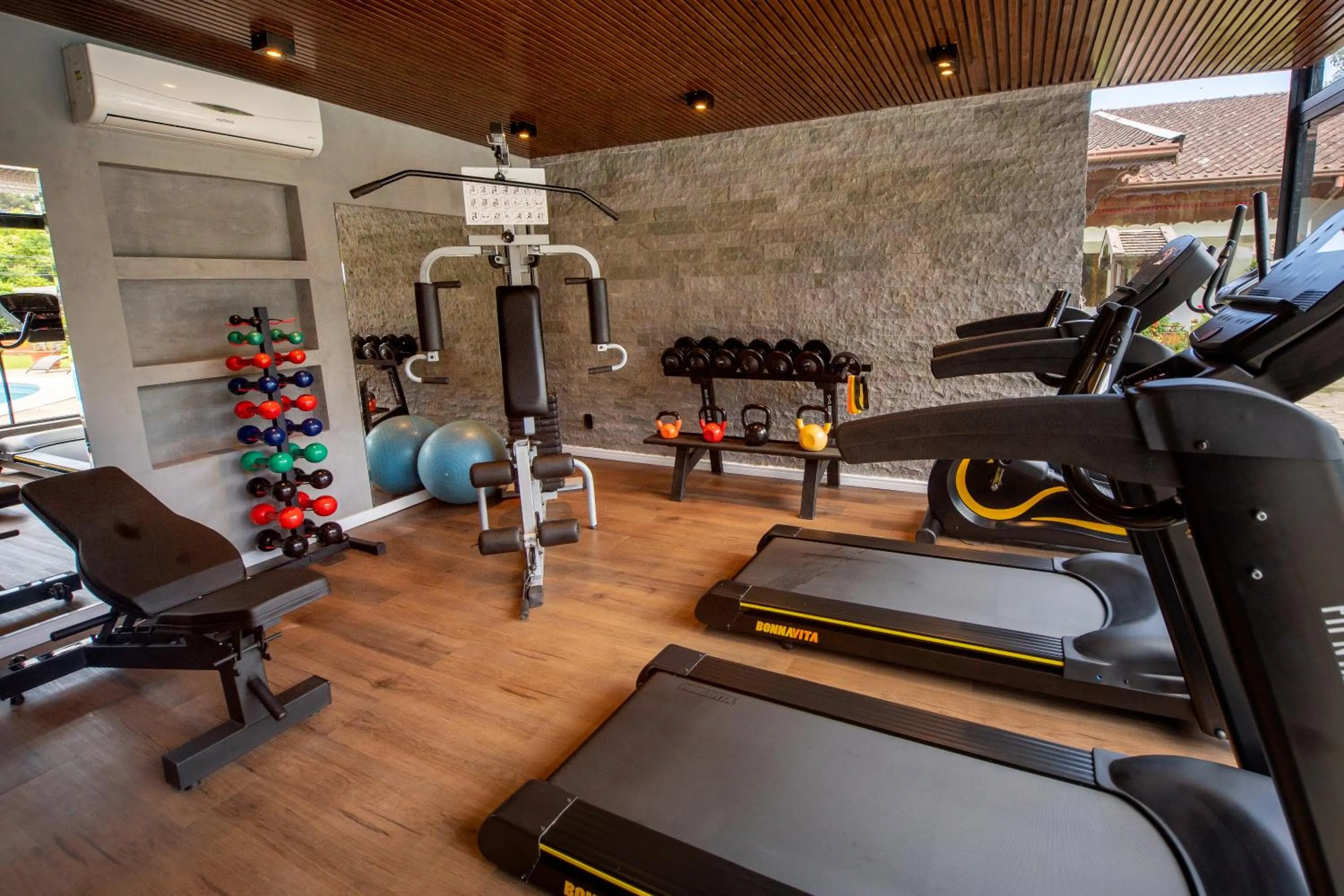 Fitness centre/facilities in Hotel Ritta Höppner