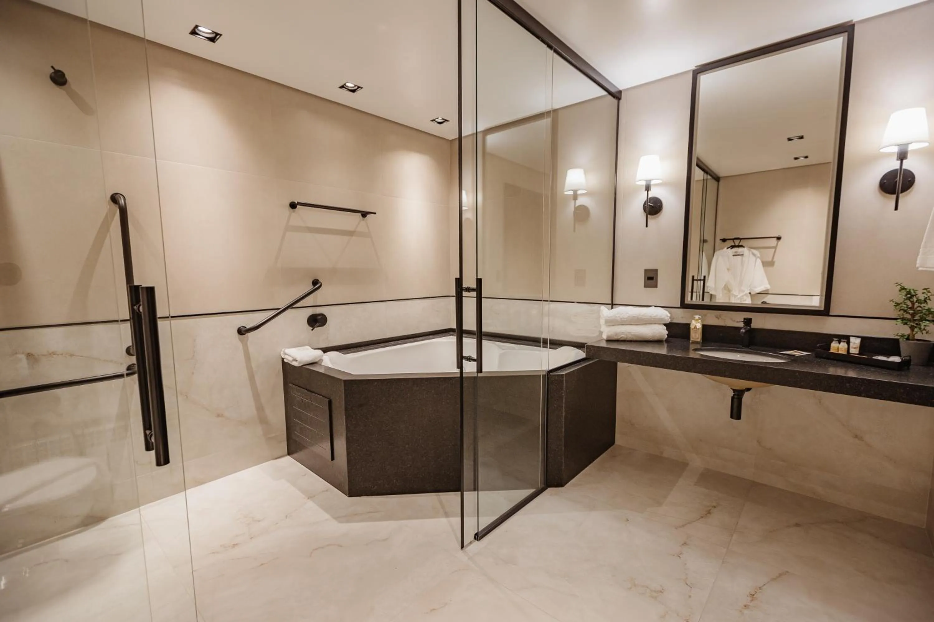 Shower in Hotel Ritta Höppner