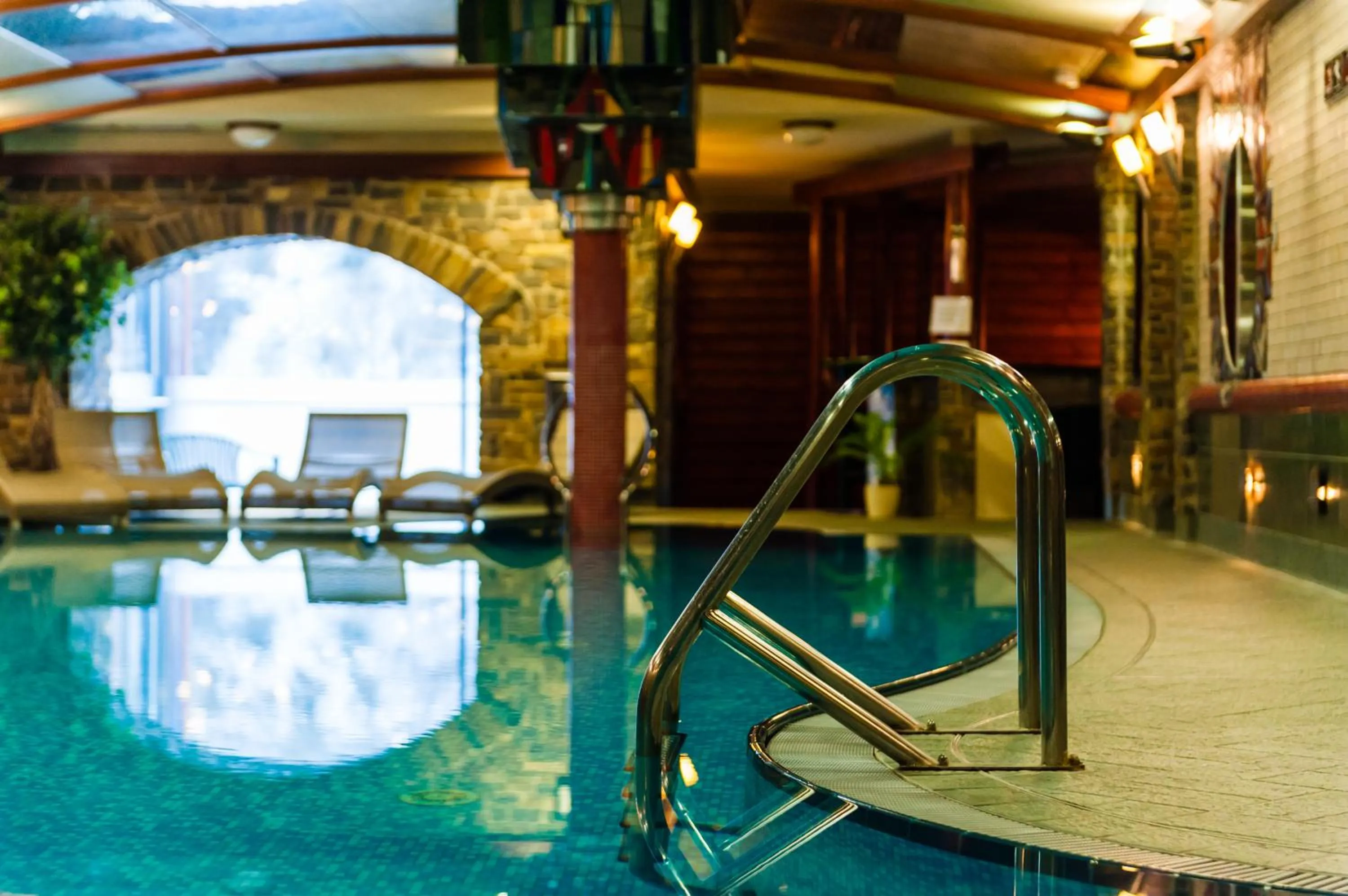 Swimming pool in Hotel Áčko