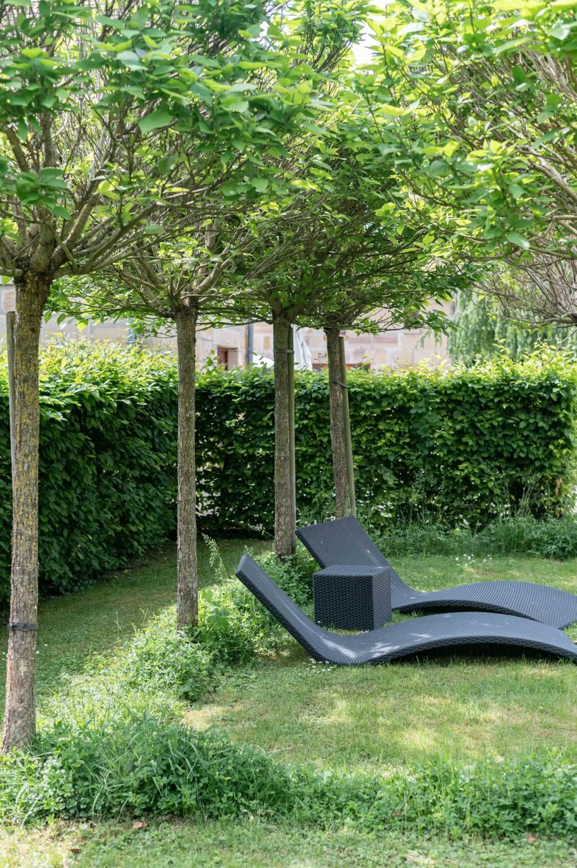 Garden in La Maison Forte