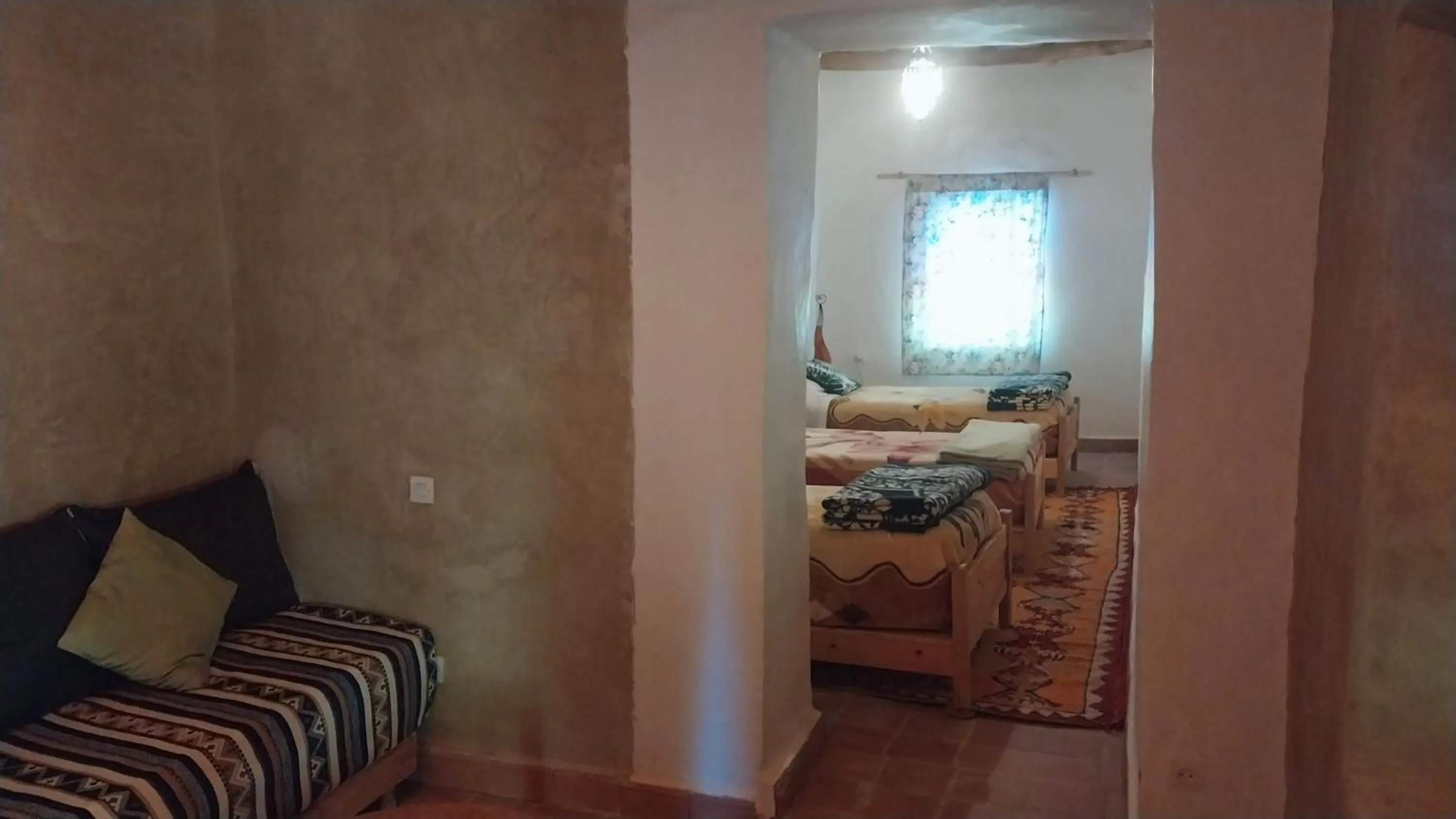 Bedroom, Bed in Kasbah Auberge Bassou