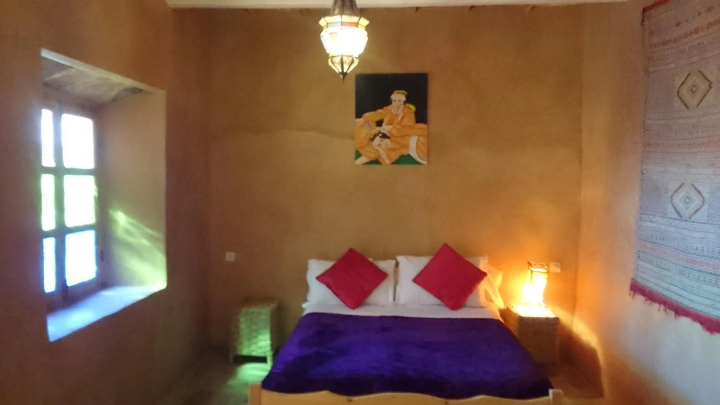 Bedroom, Bed in Kasbah Auberge Bassou