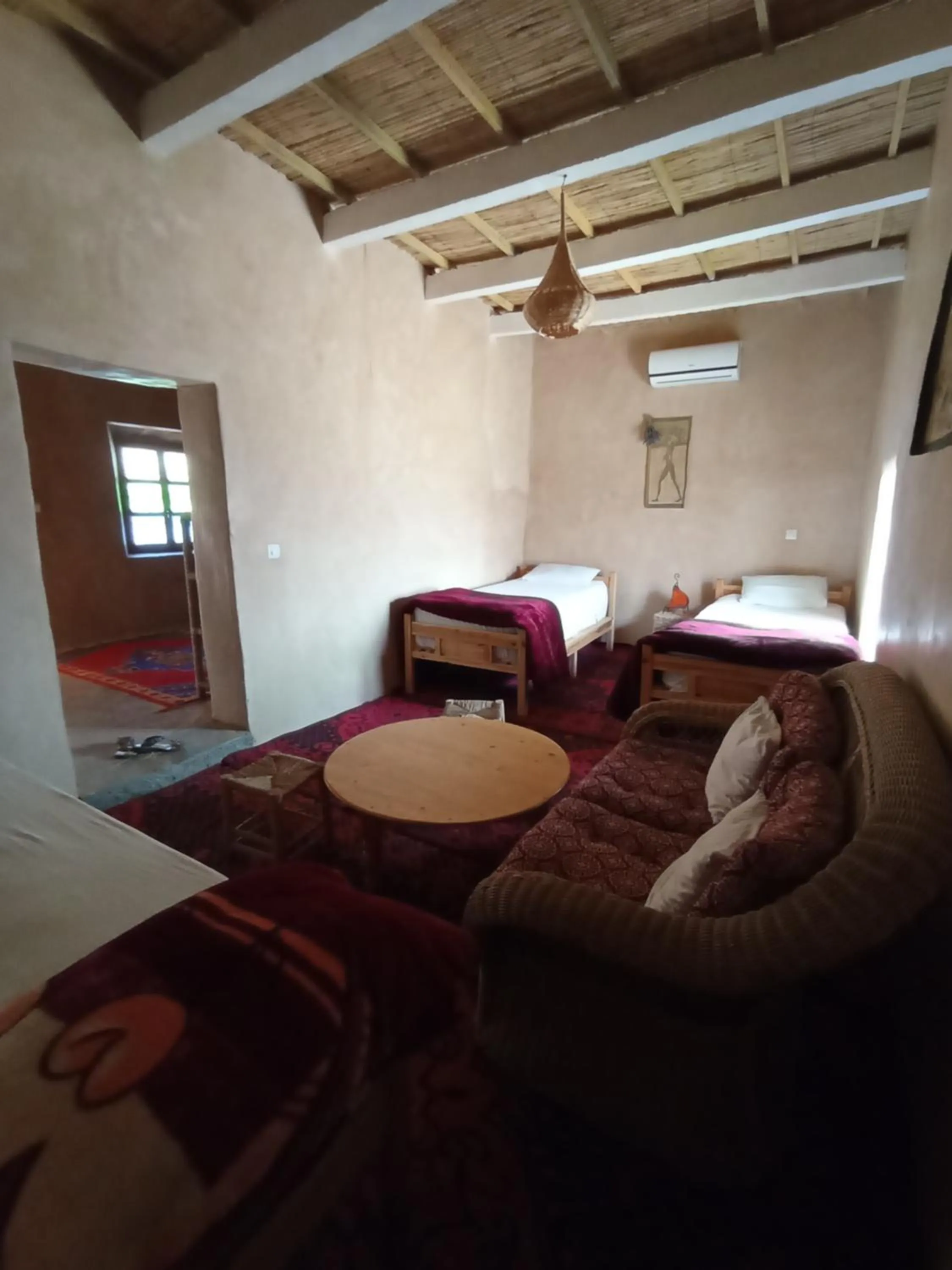 Bedroom, Bed in Kasbah Auberge Bassou