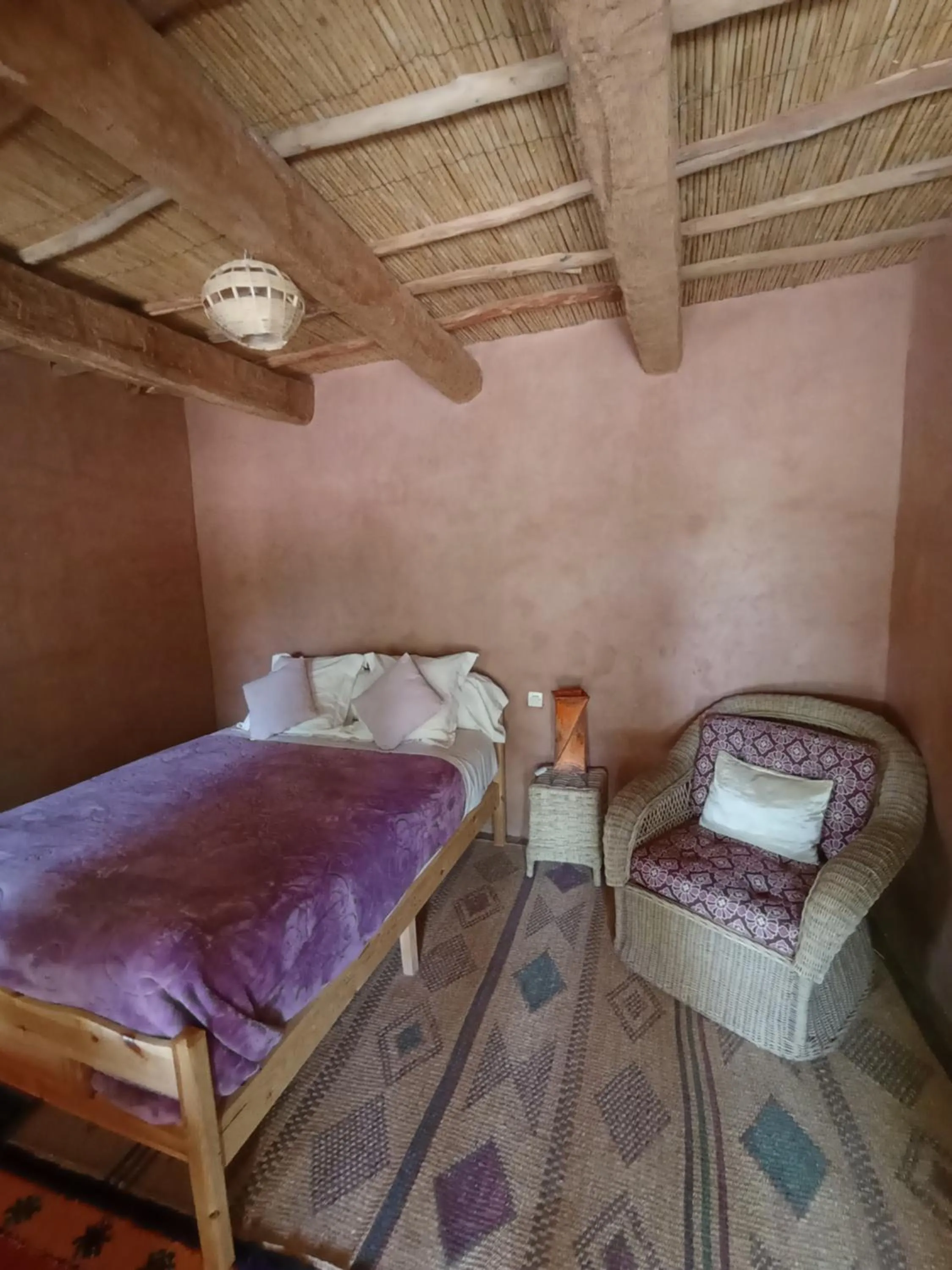 Bedroom, Bed in Kasbah Auberge Bassou