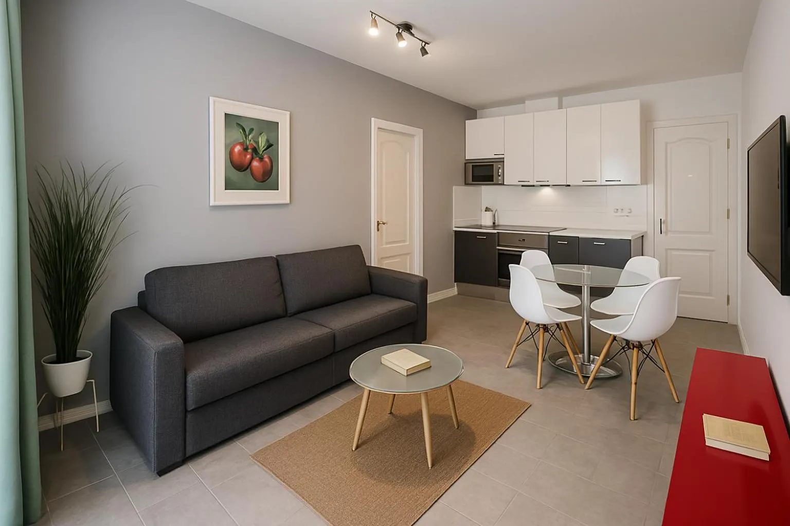 Living room in CH Six Rooms